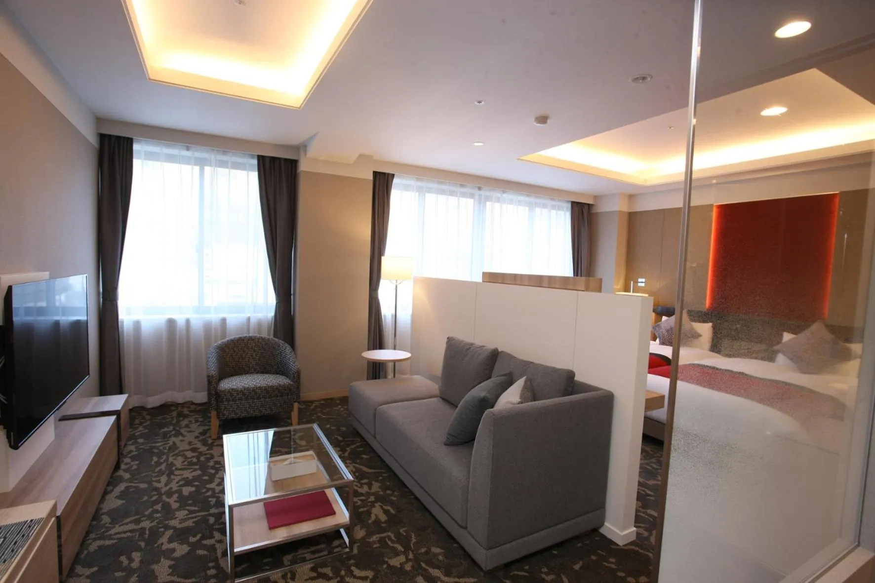 Photo of the whole room in Noboribetsu Grand Hotel