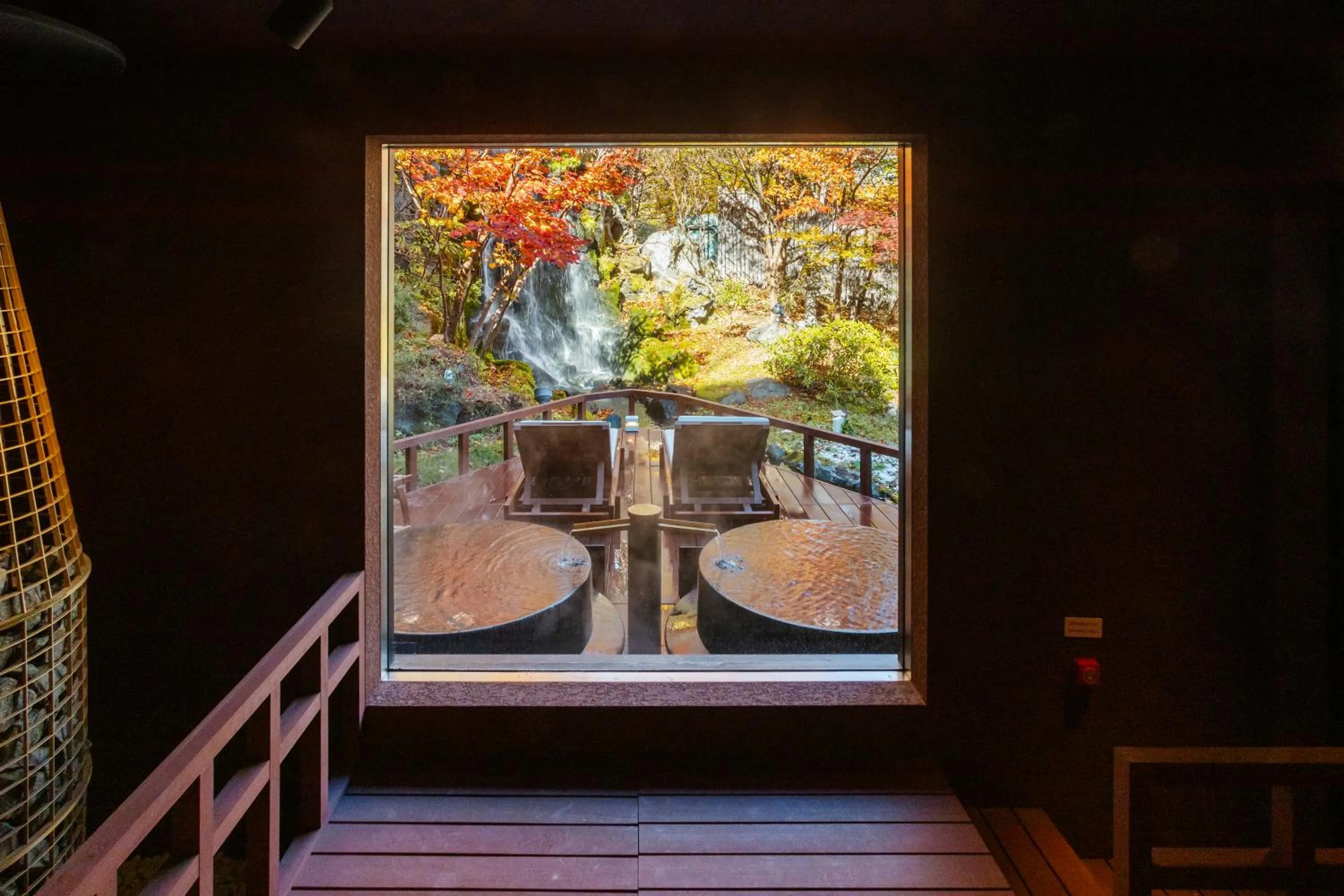 Sauna in Noboribetsu Grand Hotel