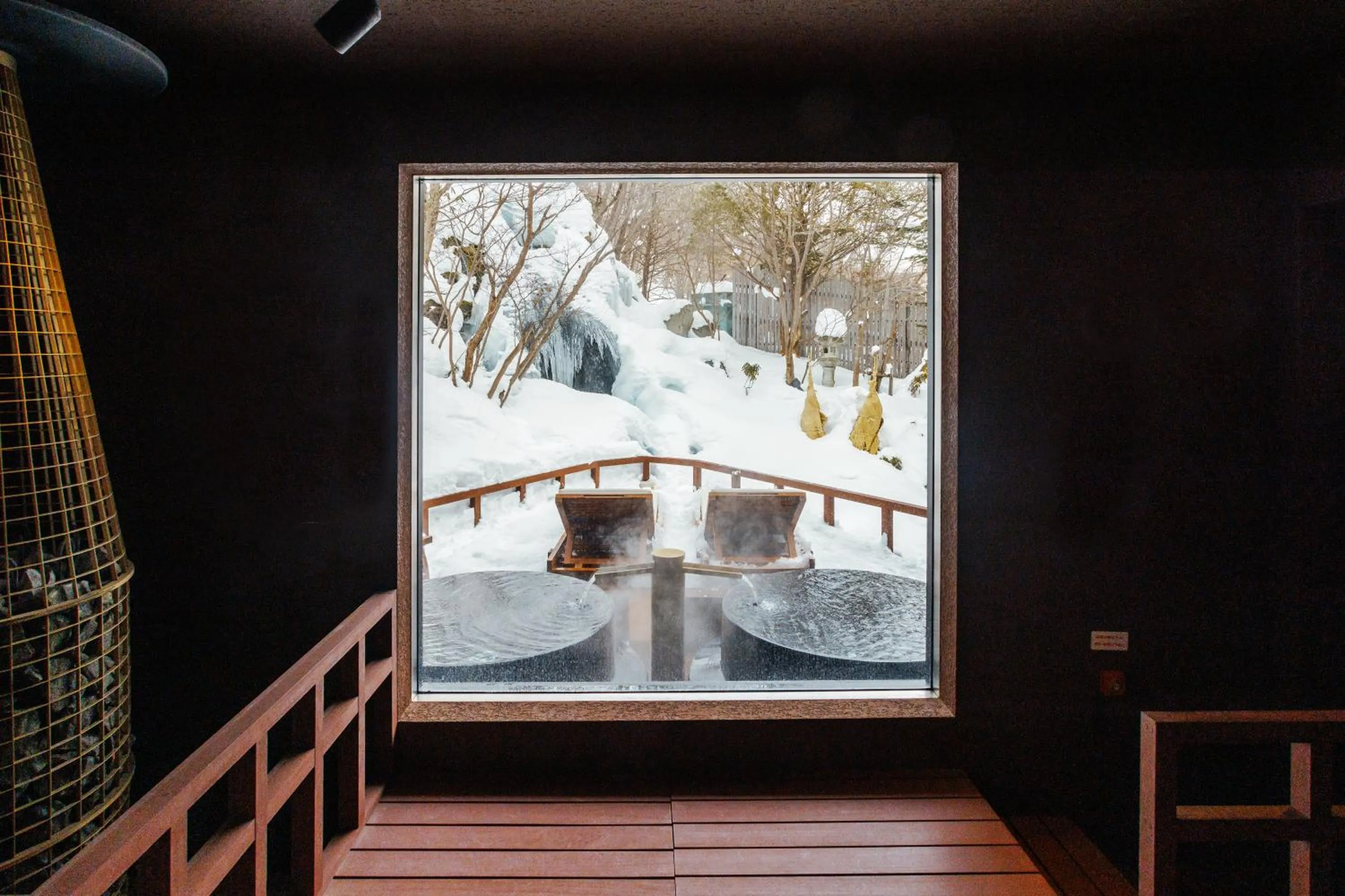 Sauna in Noboribetsu Grand Hotel