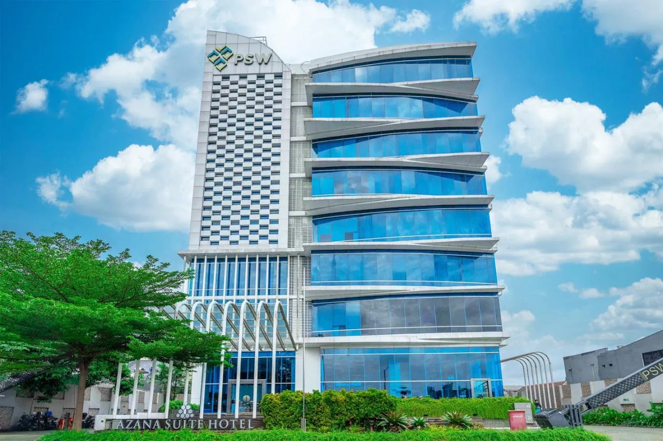 Property building in Azana Suites Hotel Antasari