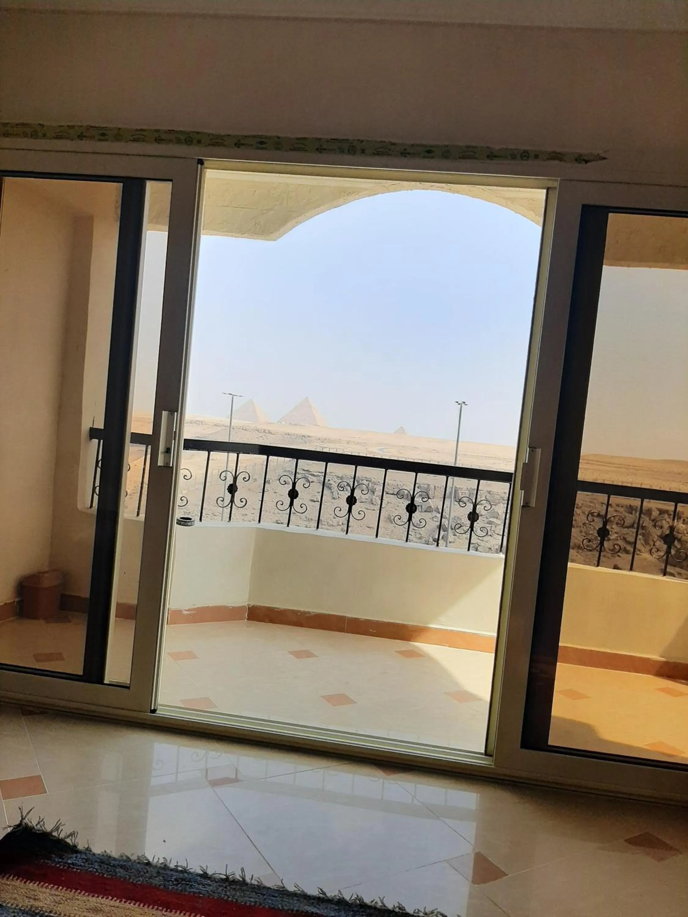 View (from property/room) in Atlantis Pyramids Inn