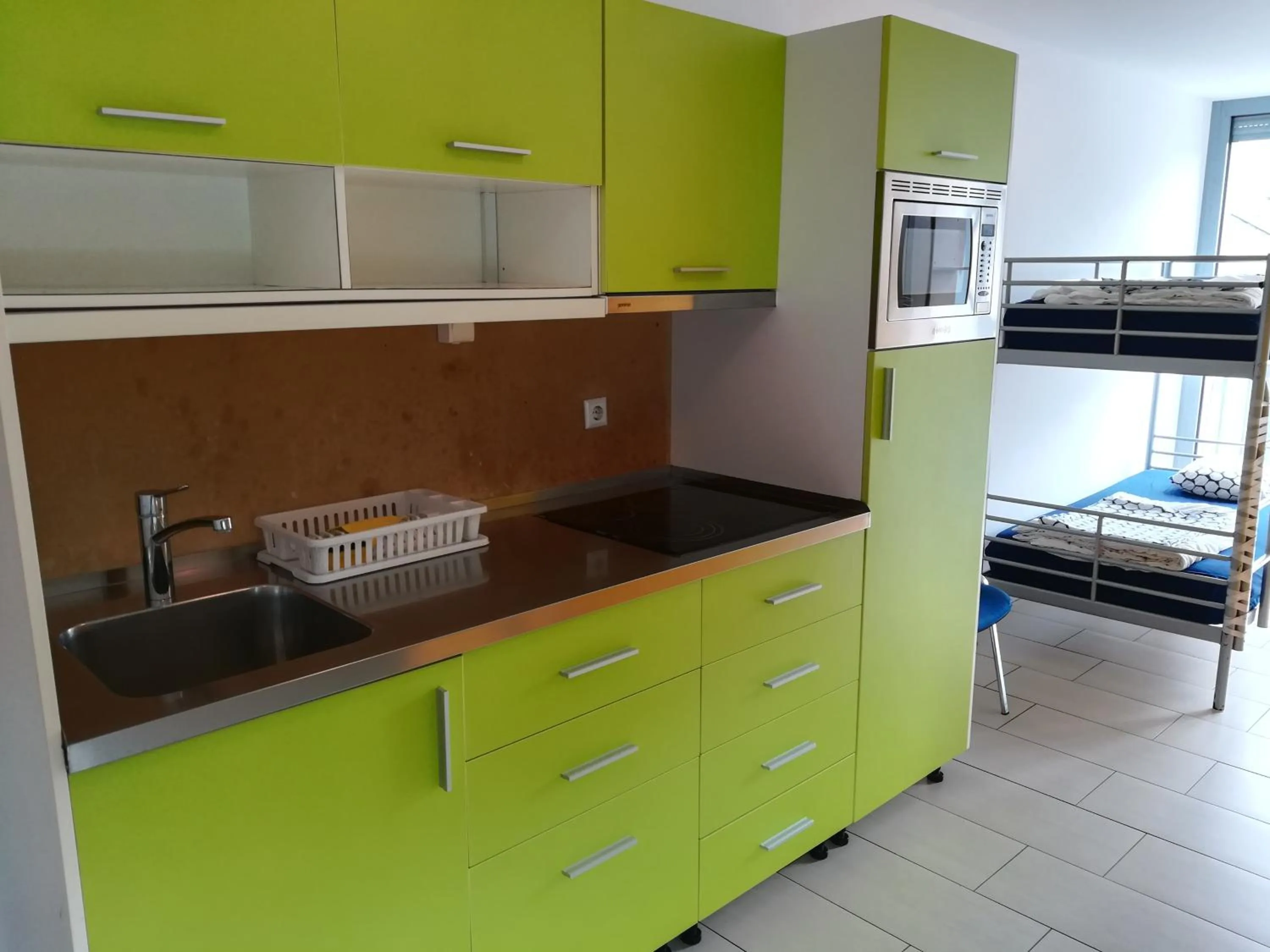 Kitchen or kitchenette in Simbol Rooms with free private parking