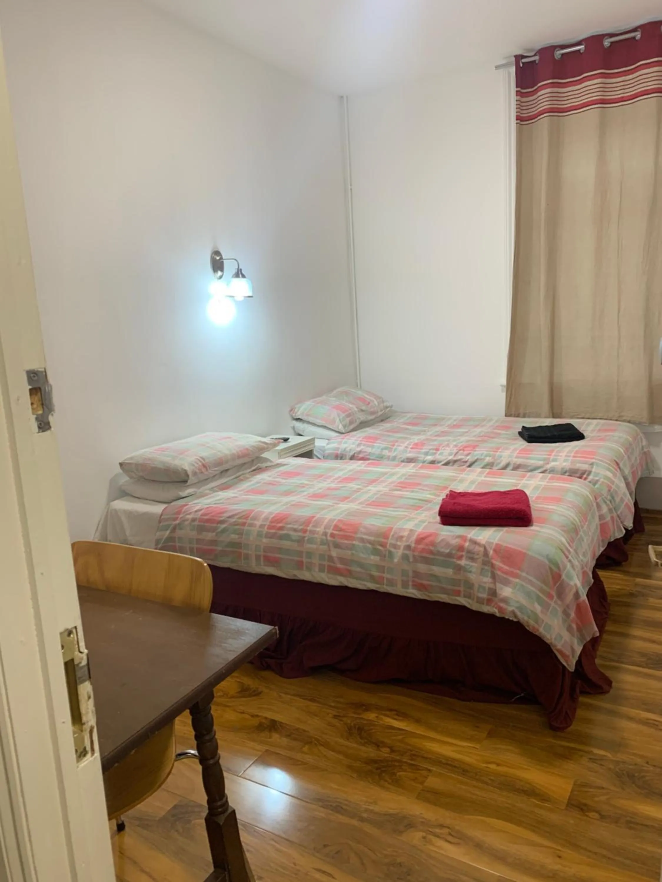 Bed in The Dharma Lodge