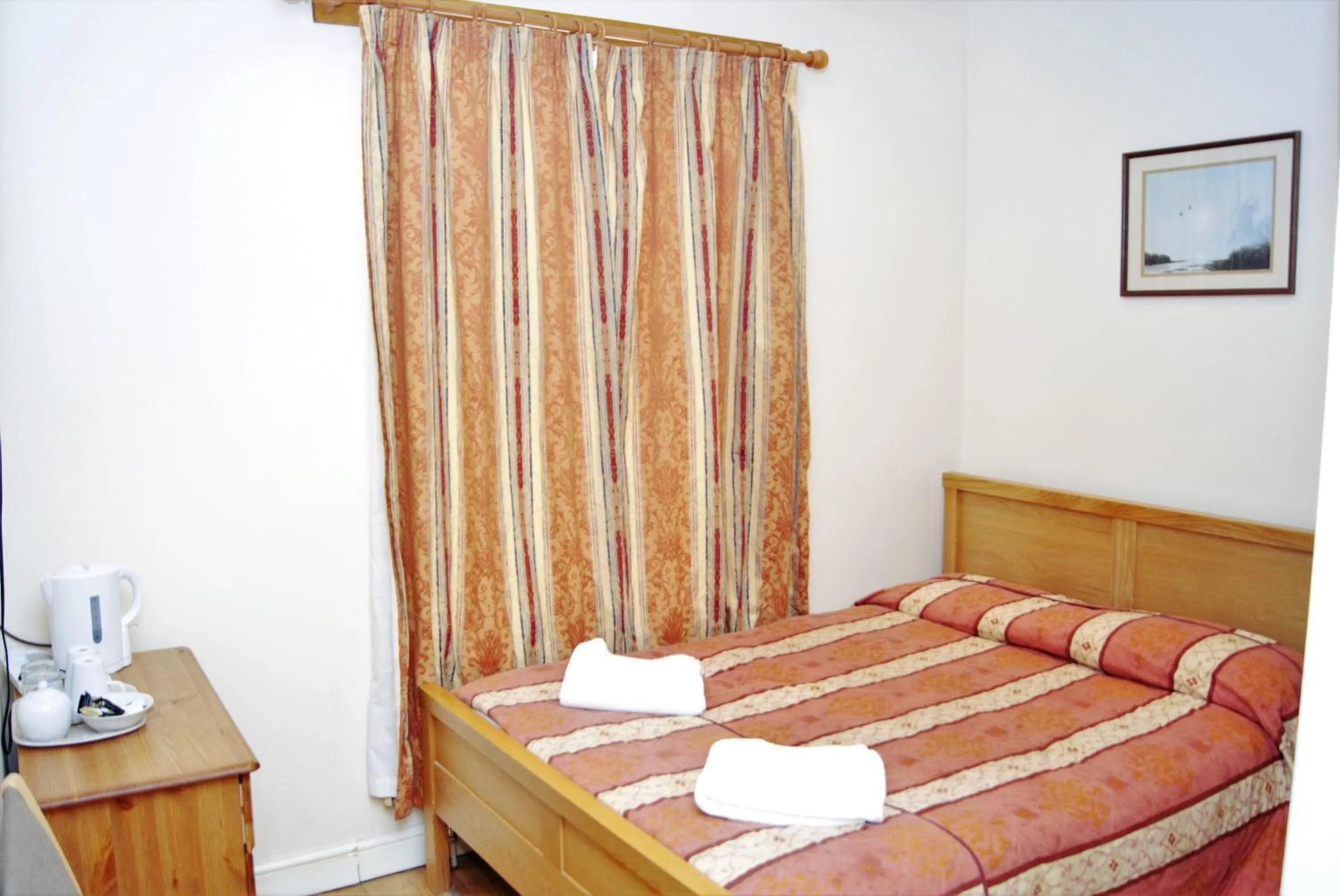 Bed in The Dharma Lodge