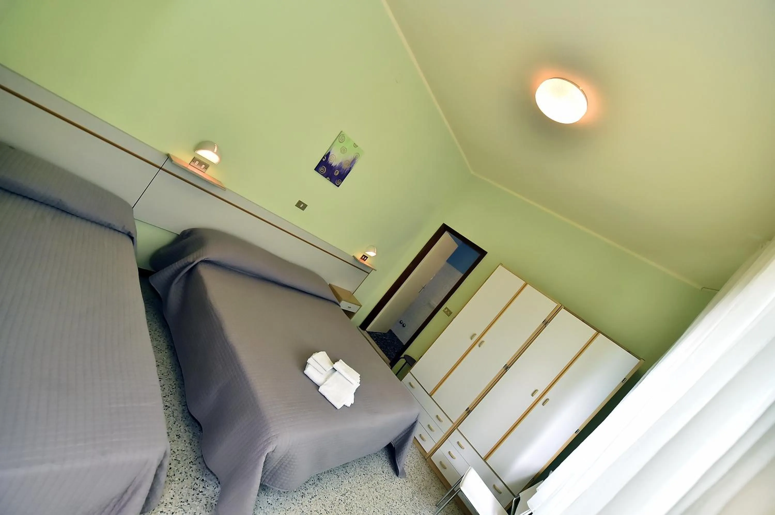 Bedroom, Bed in Hotel Doria