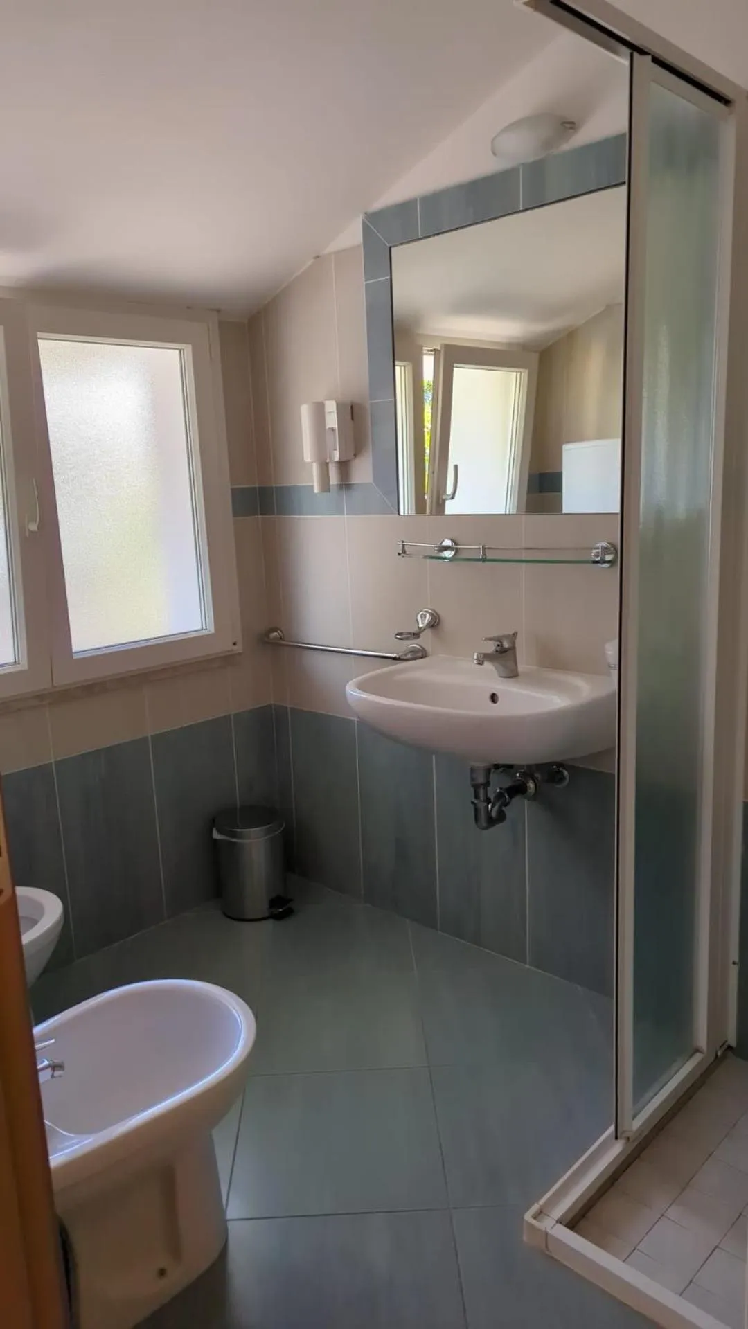 Bathroom in Hotel Doria