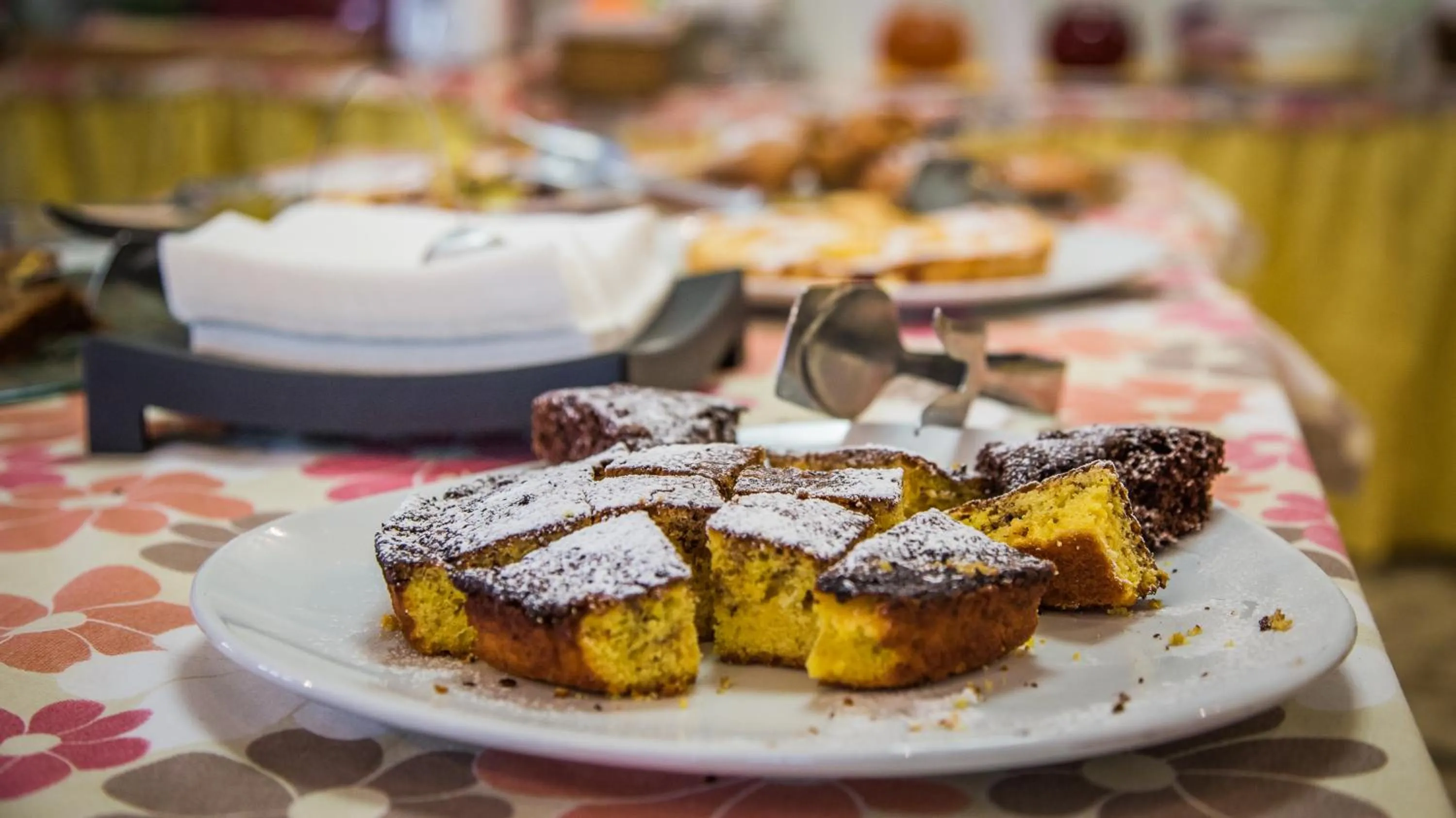 Buffet breakfast in Hotel Doria