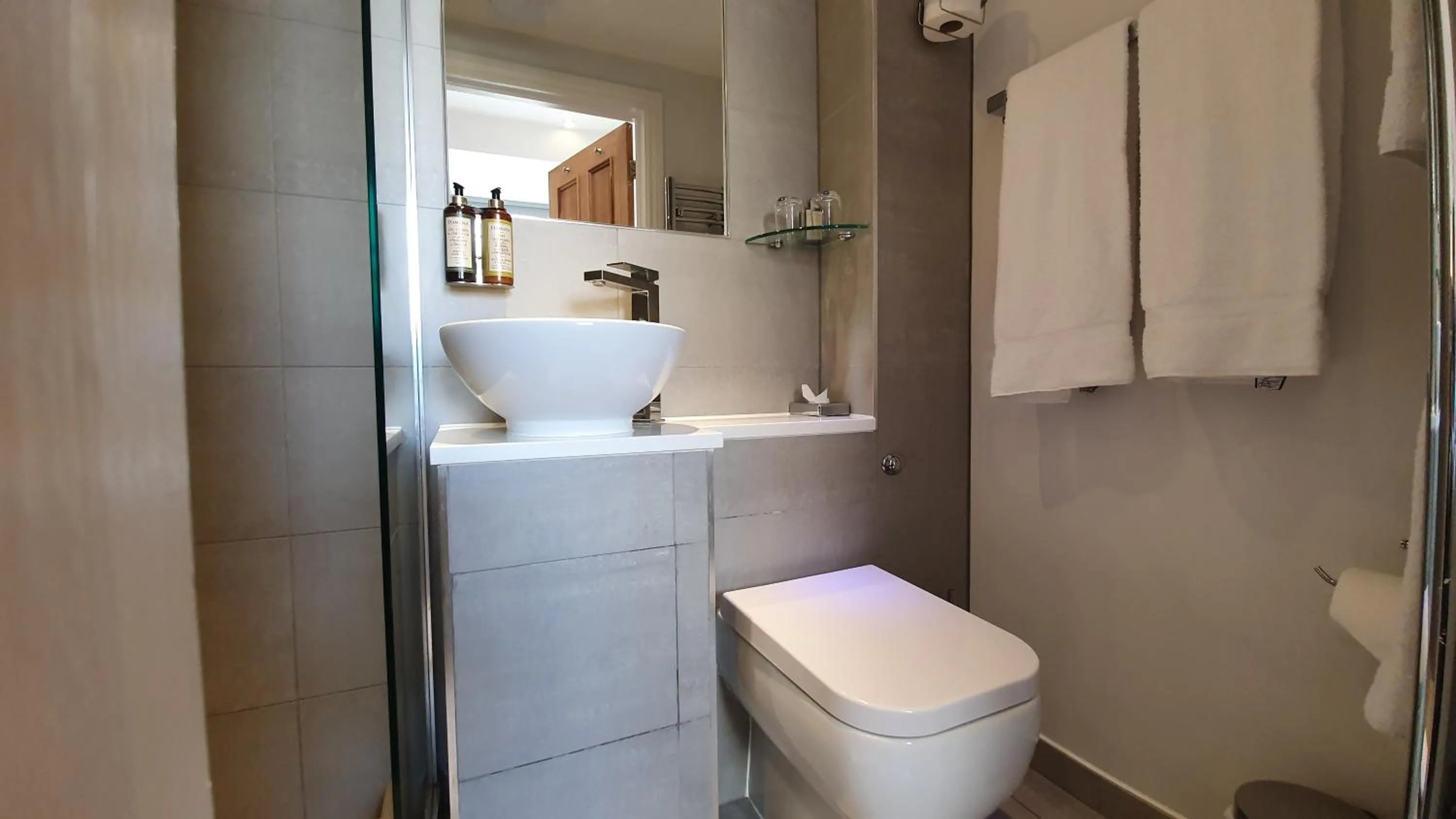 Bathroom in A Room With A View - Free Parking