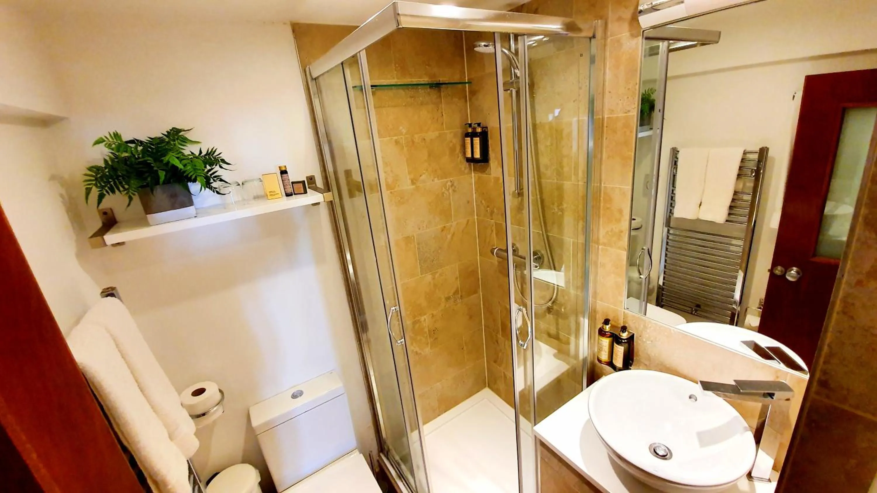 Bathroom in A Room With A View - Free Parking