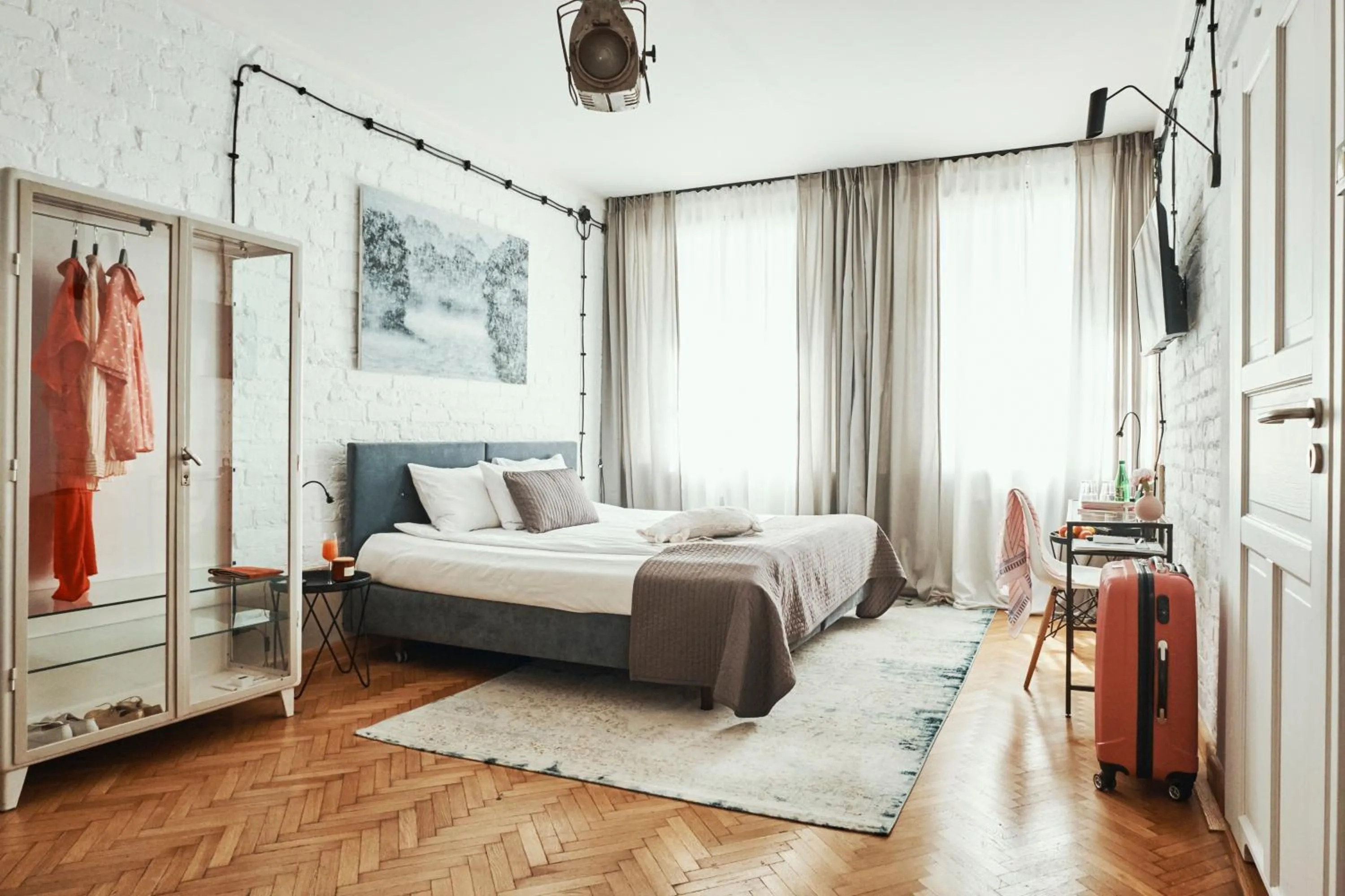 Photo of the whole room, Bed in ARTHOTEL STALOWA 52