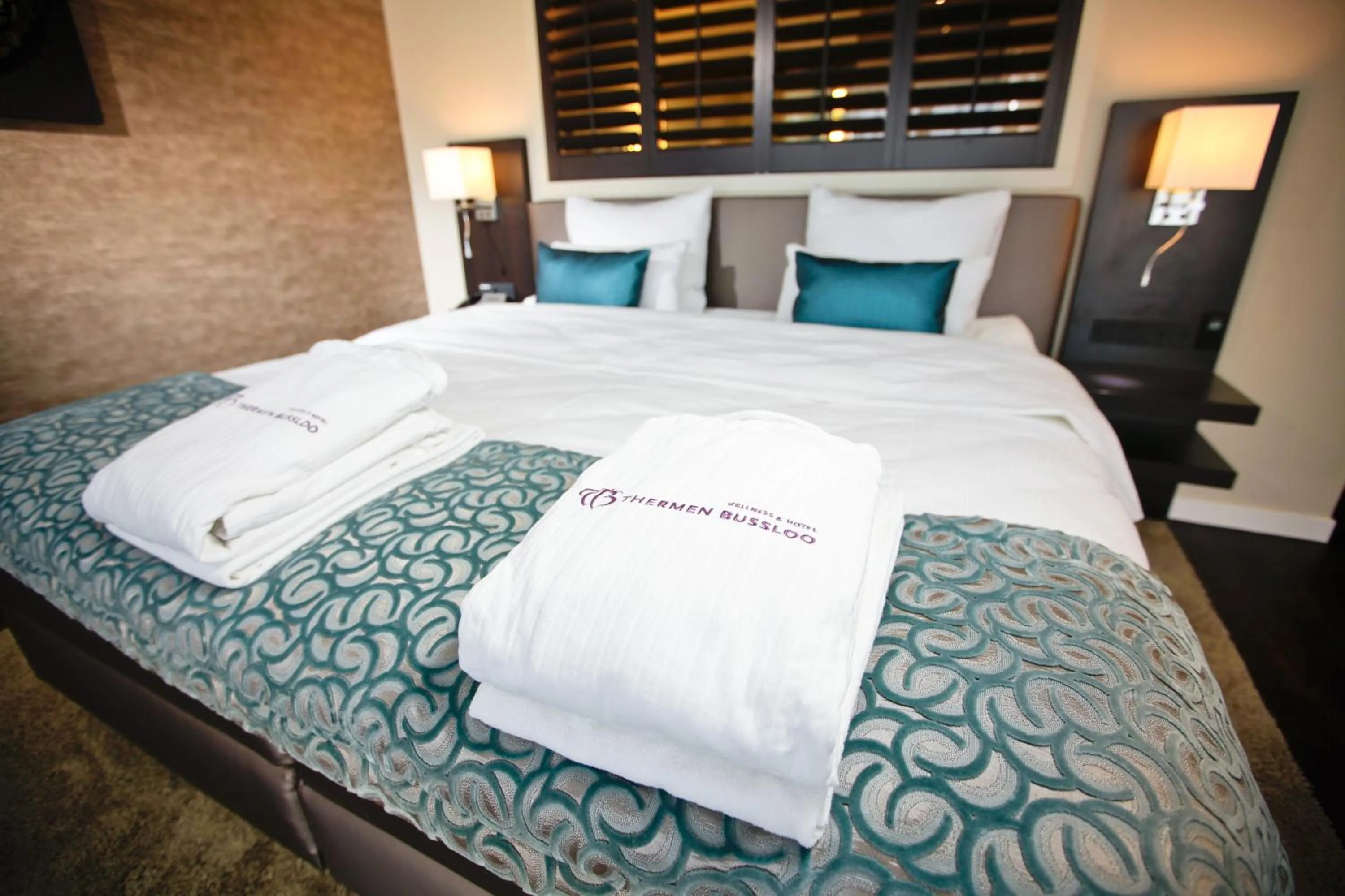 Bed in Hotel Thermen Bussloo - Apeldoorn