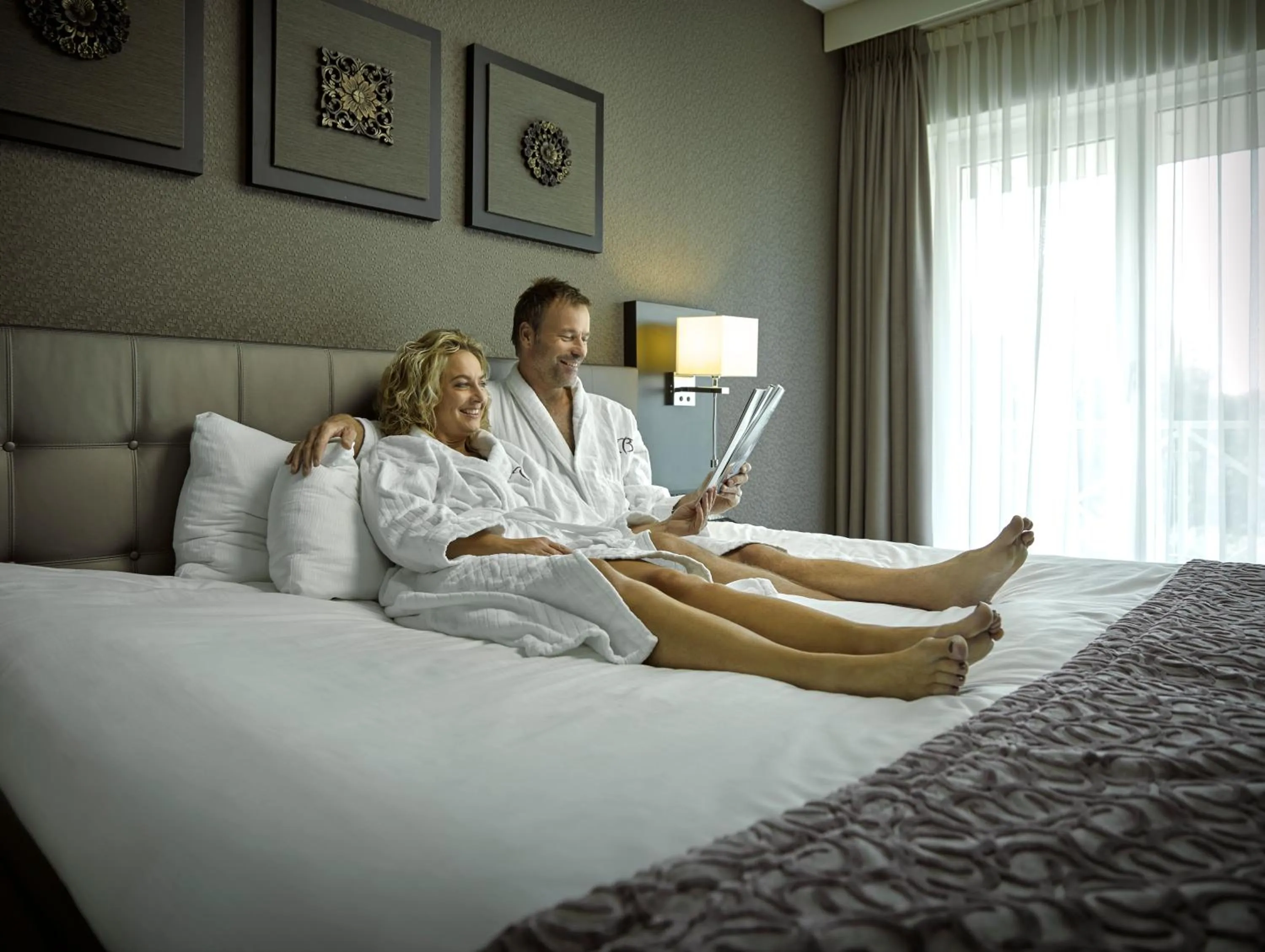 Bed in Hotel Thermen Bussloo - Apeldoorn