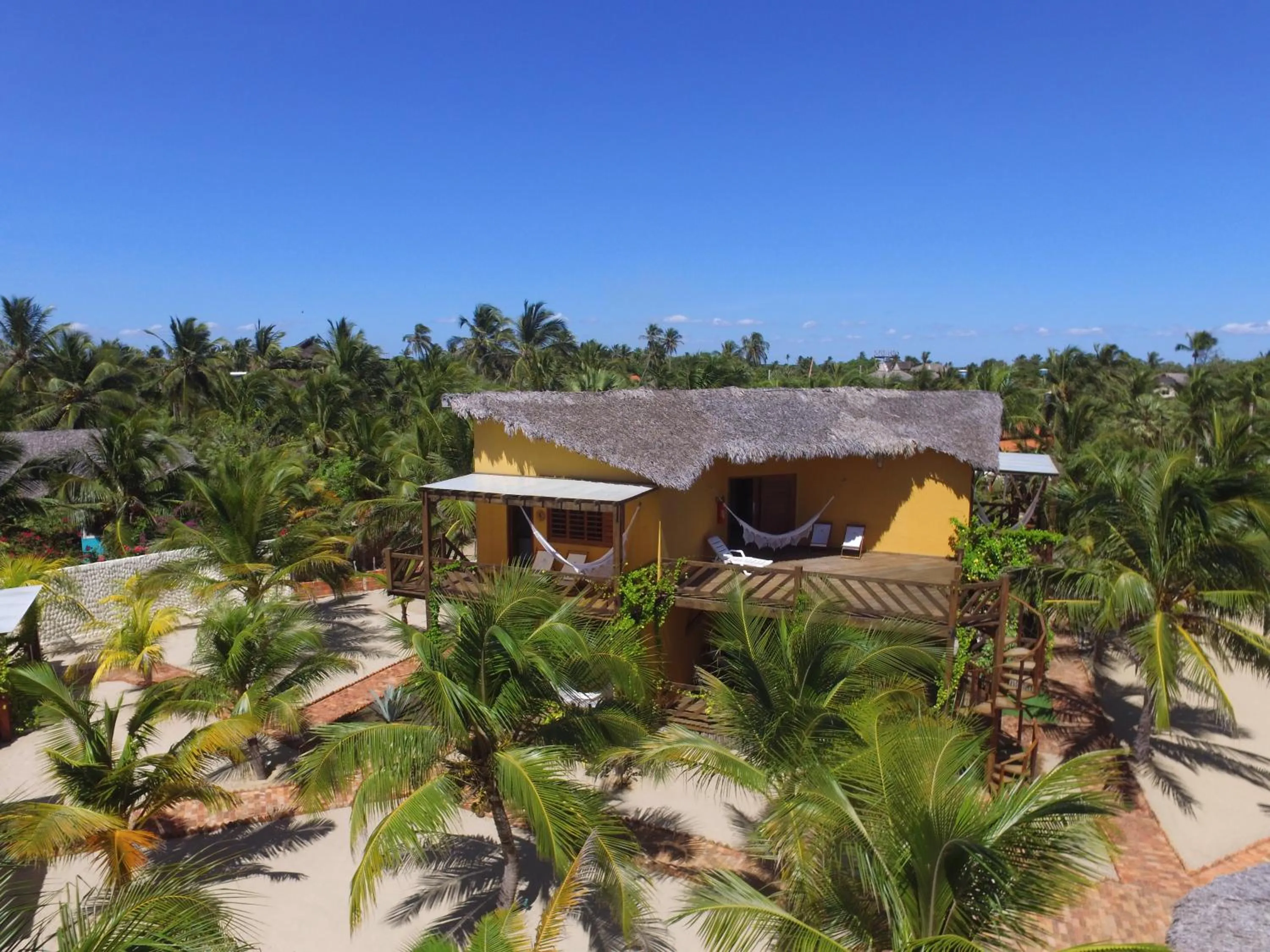 Bird's eye view in Pousada Vento do Kite
