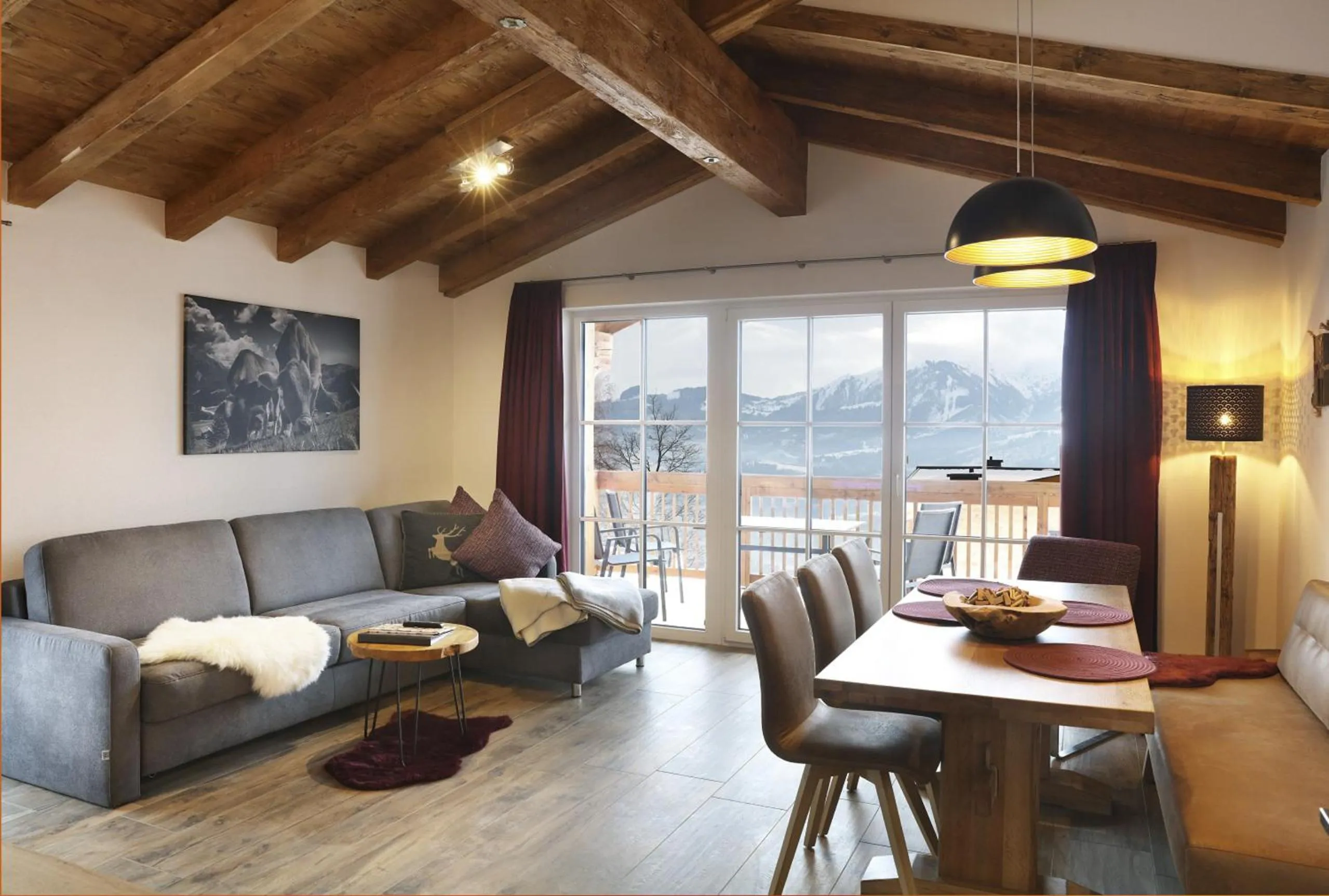 Floor plan in Tauernsuites Mitterwirt by ALPS RESORTS