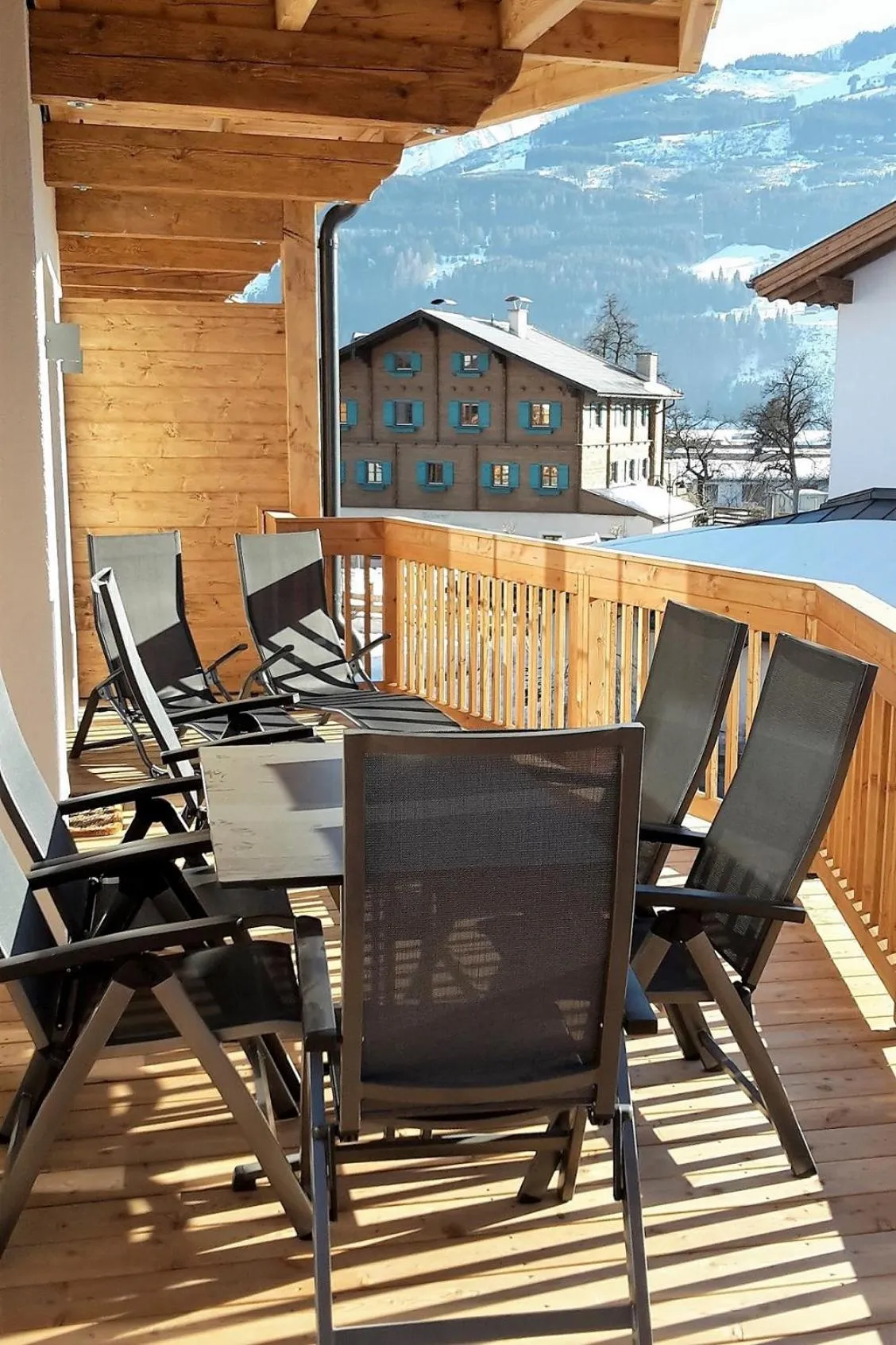 Balcony/Terrace in Tauernsuites Mitterwirt by ALPS RESORTS