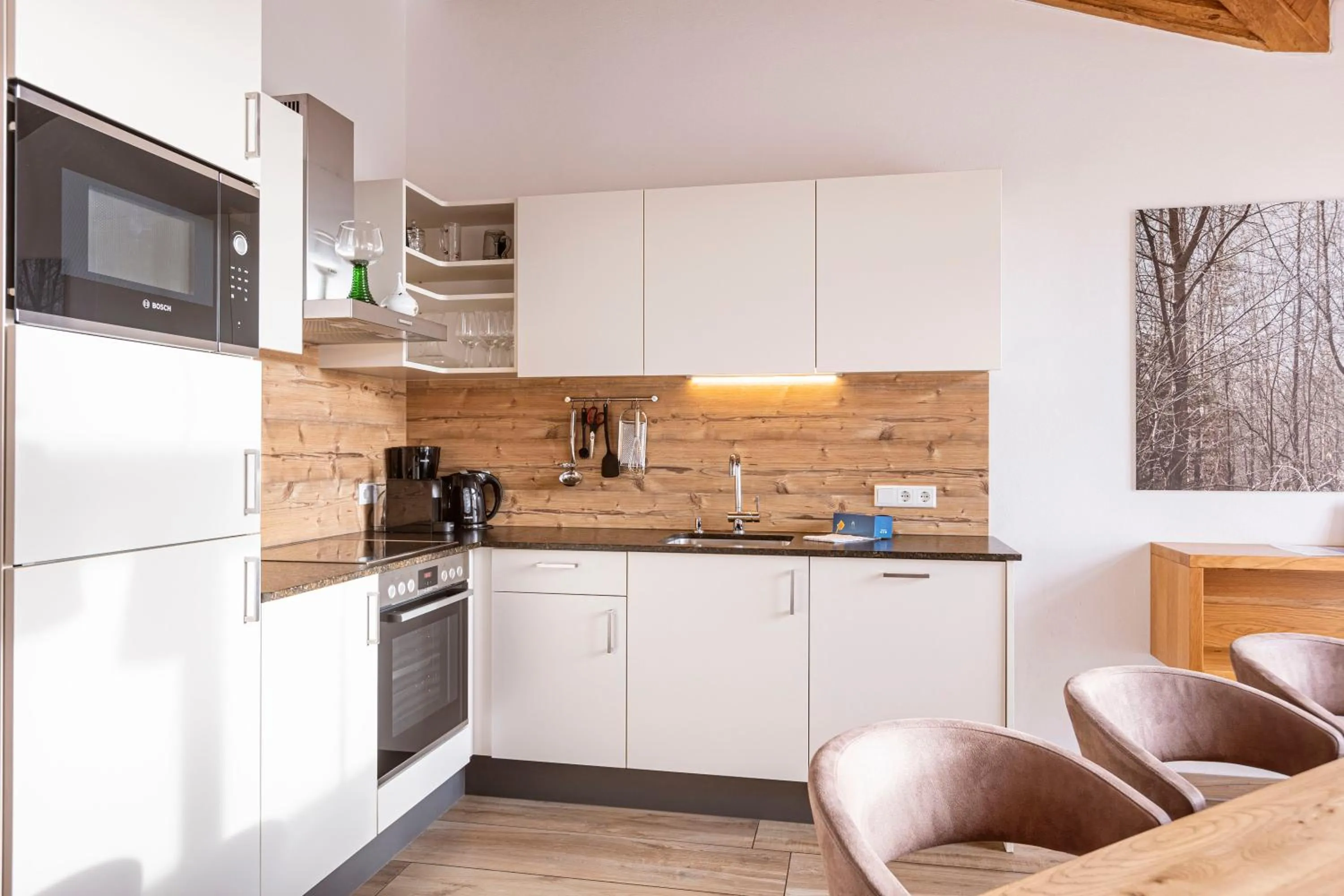 Kitchen or kitchenette in Tauernsuites Mitterwirt by ALPS RESORTS
