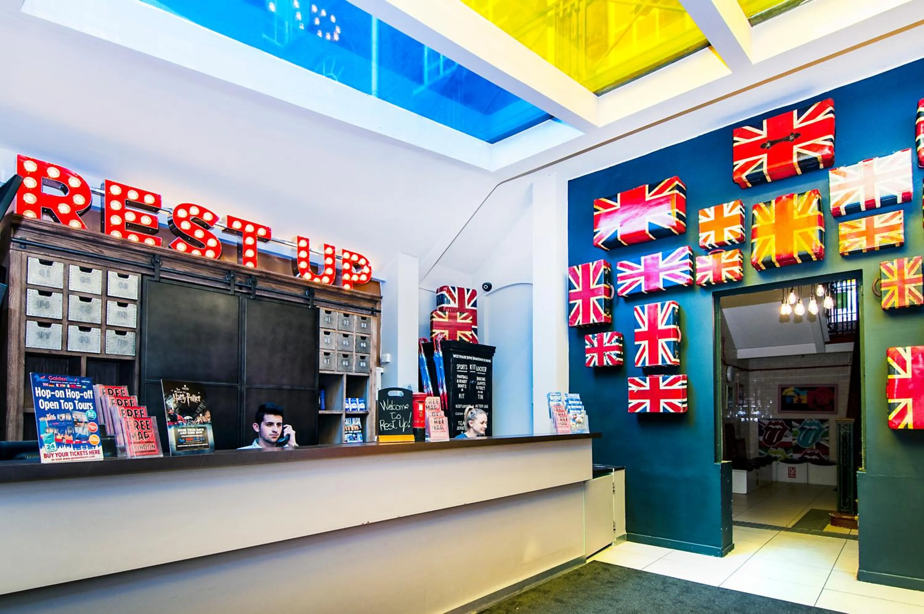 Lobby or reception in Rest Up London