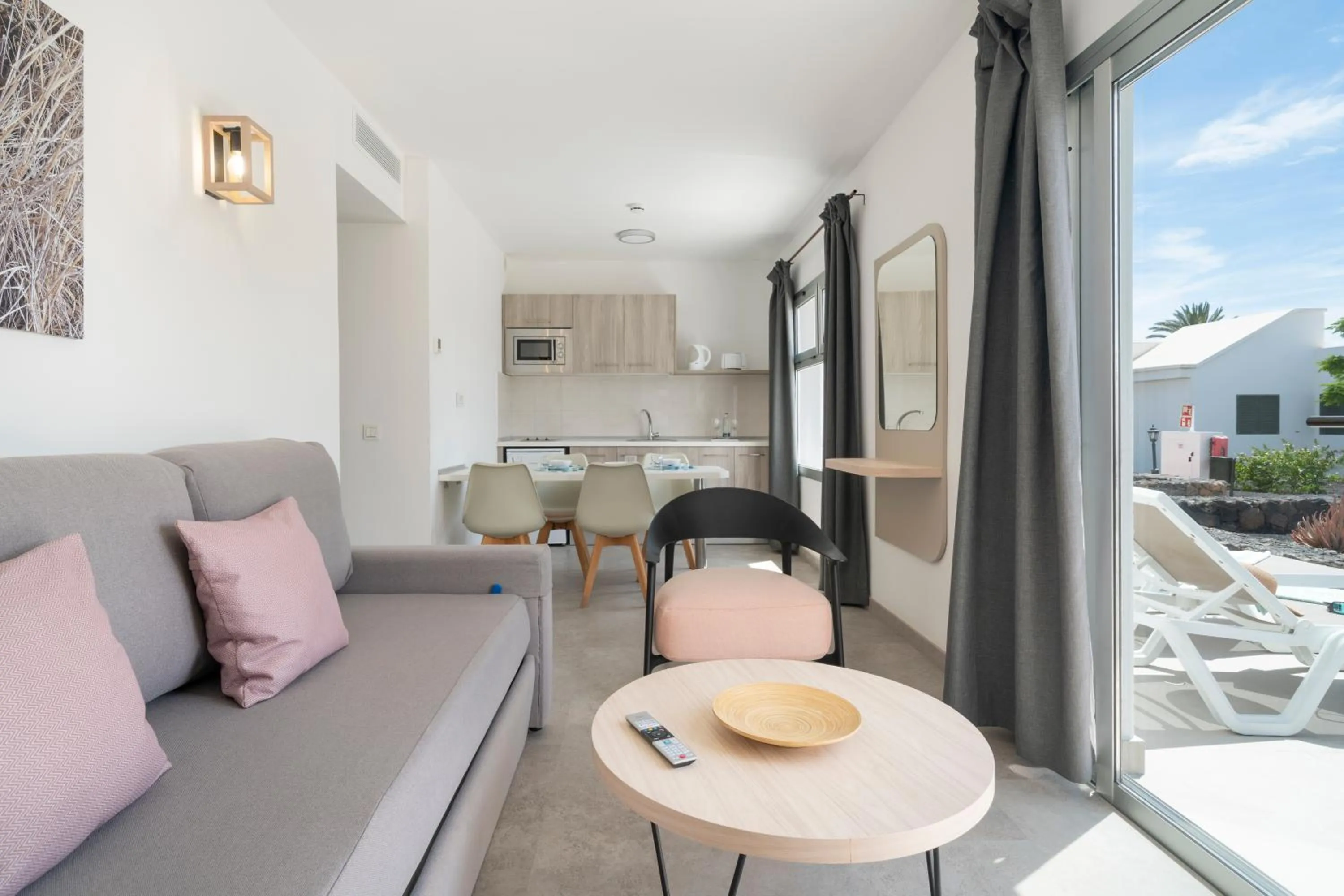 Kitchen or kitchenette in Apartamentos Santa Rosa