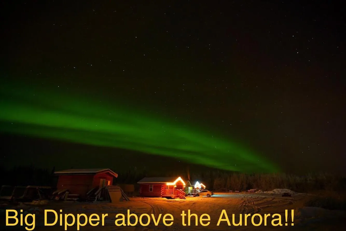 Alaska Log Cabins on the Pond