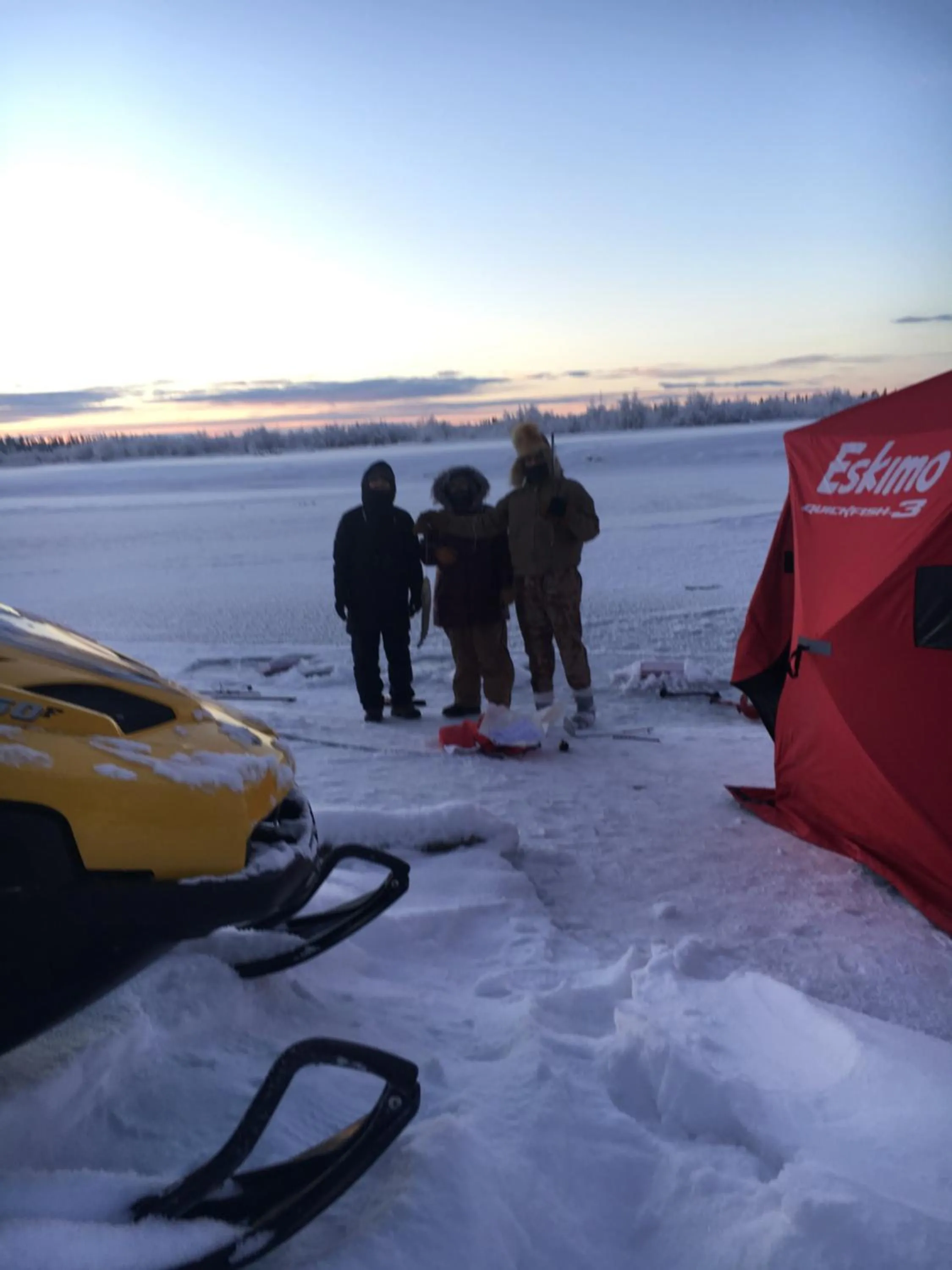 Alaska Log Cabins on the Pond