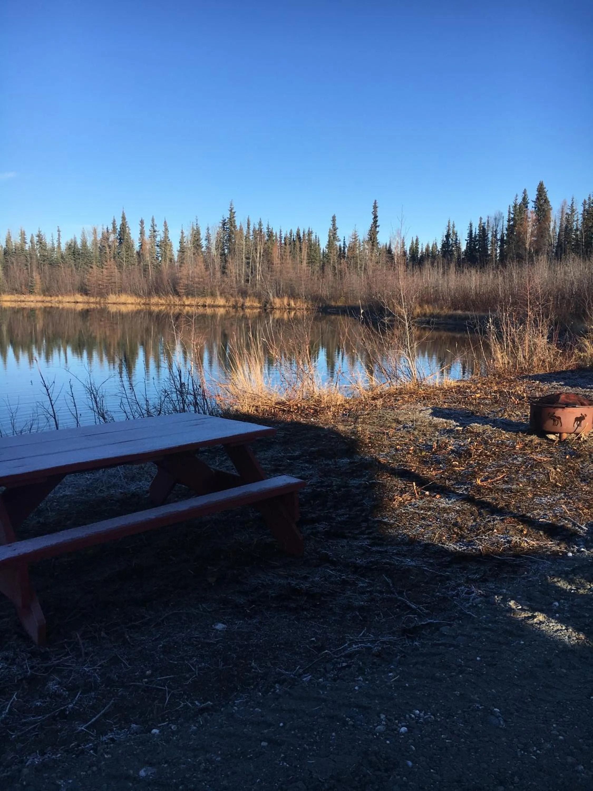 Alaska Log Cabins on the Pond