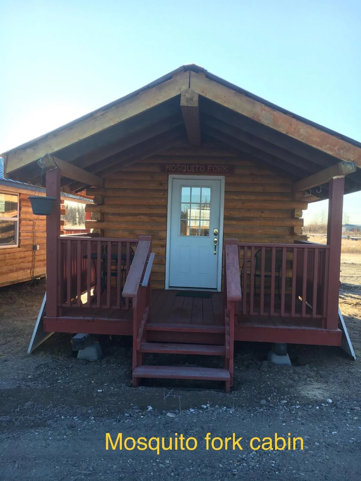 Alaska Log Cabins on the Pond