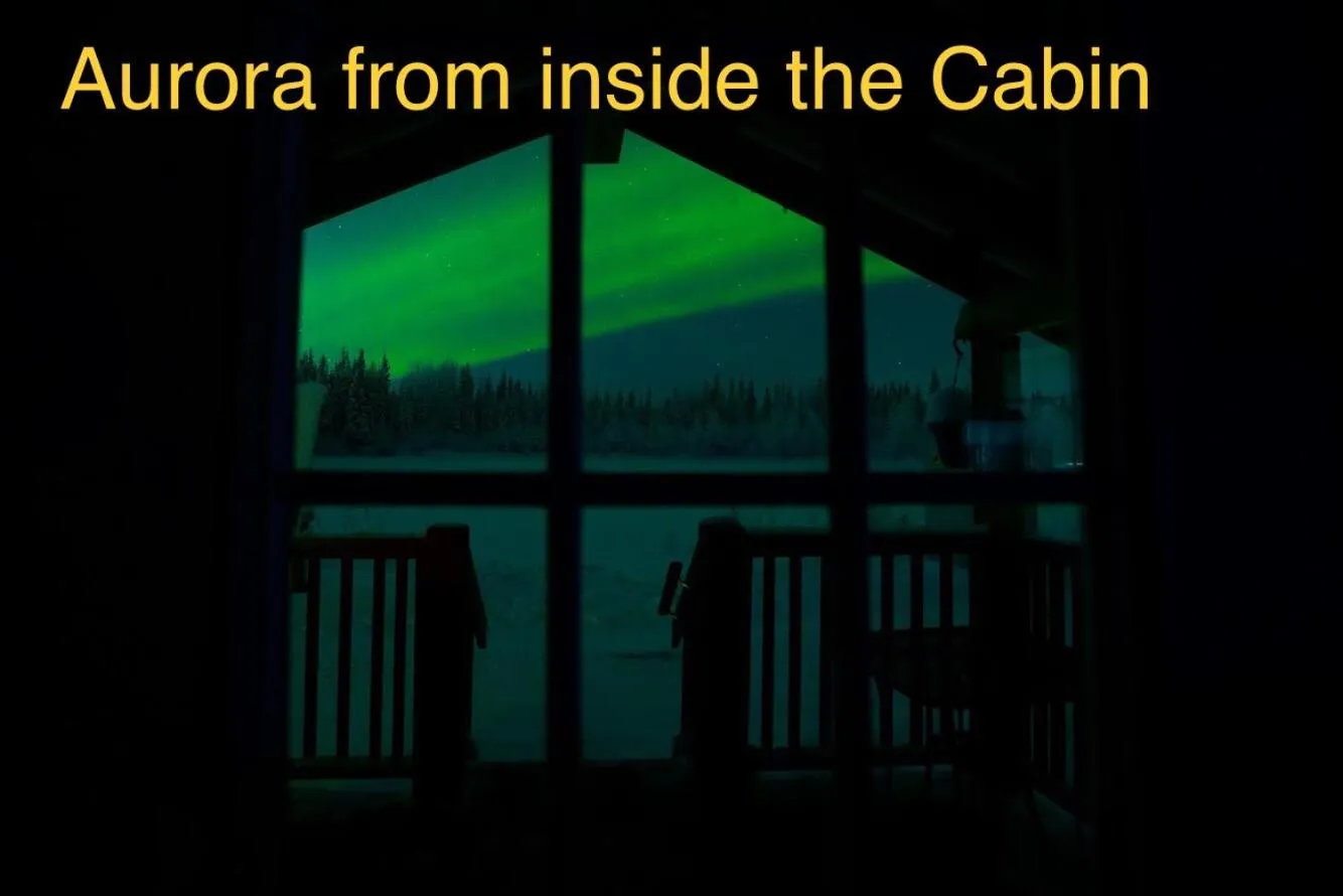 Alaska Log Cabins on the Pond