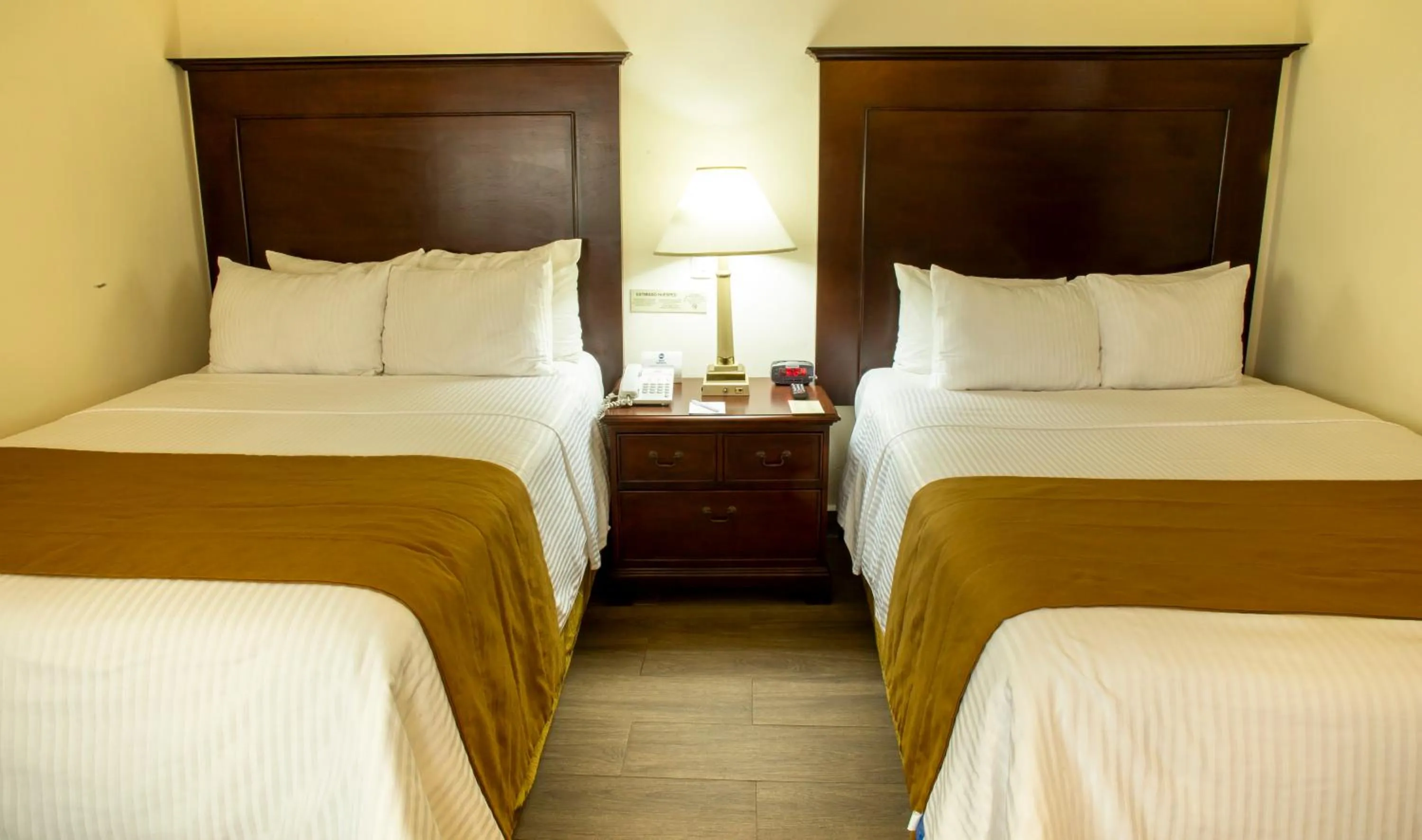 Bed in Hotel Plaza Calzada