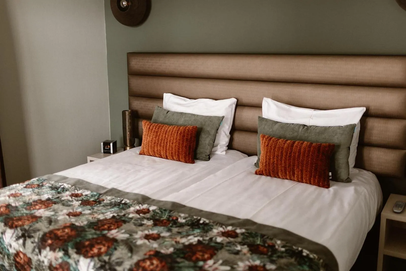 Bed in Hotel Restaurant Belvédère