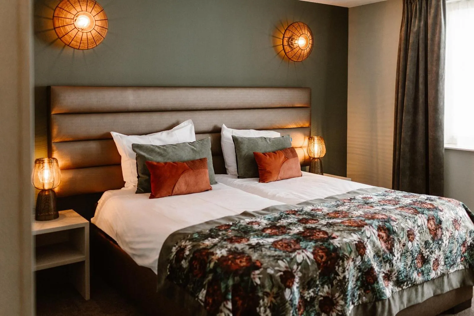 Bed in Hotel Restaurant Belvédère