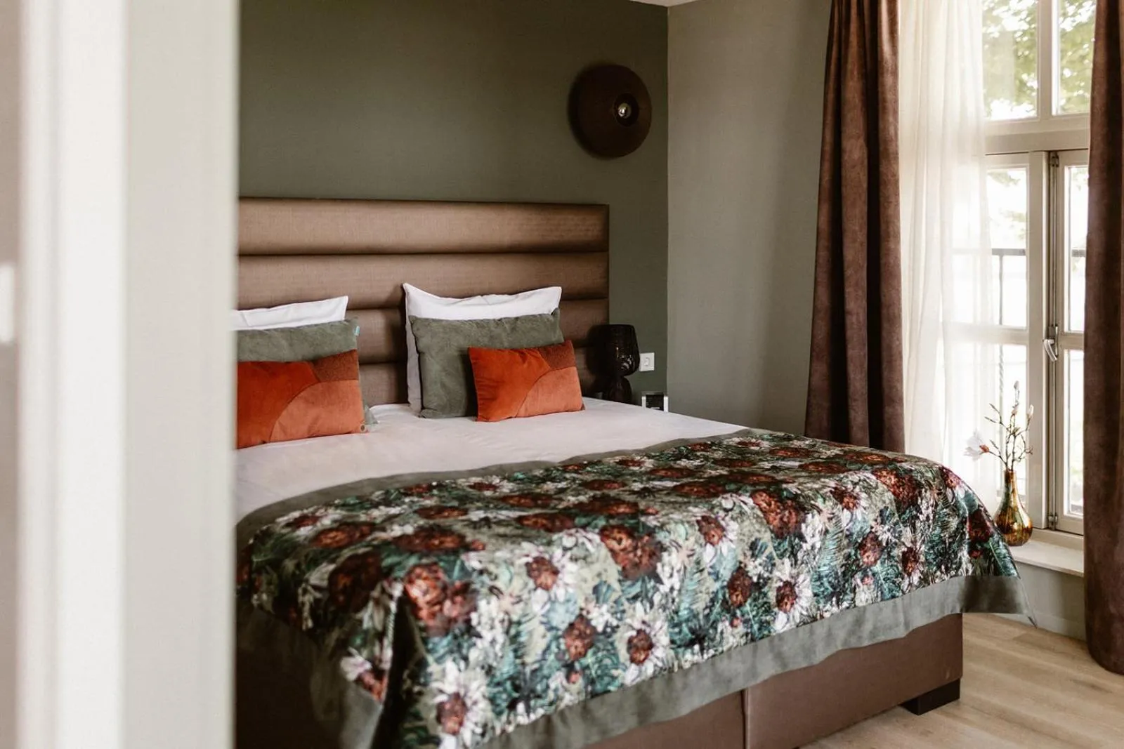 Bed in Hotel Restaurant Belvédère