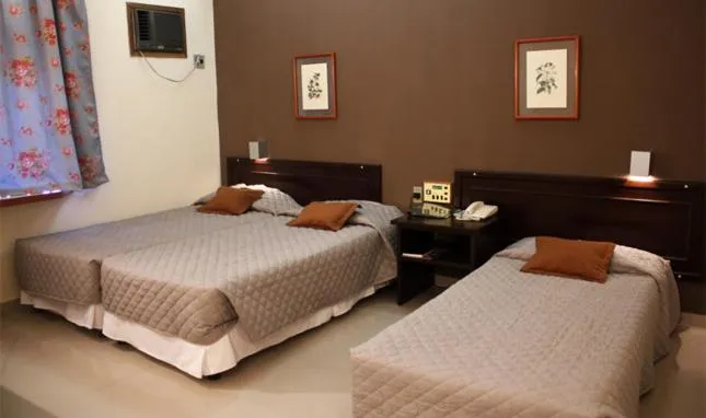 Bed in Hotel Casa Amarela