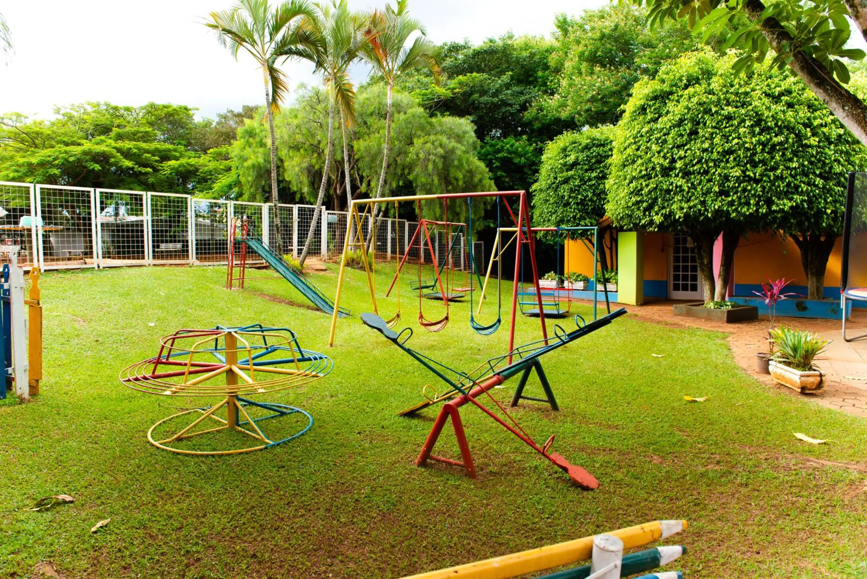 Children play ground in Hotel Casa Amarela
