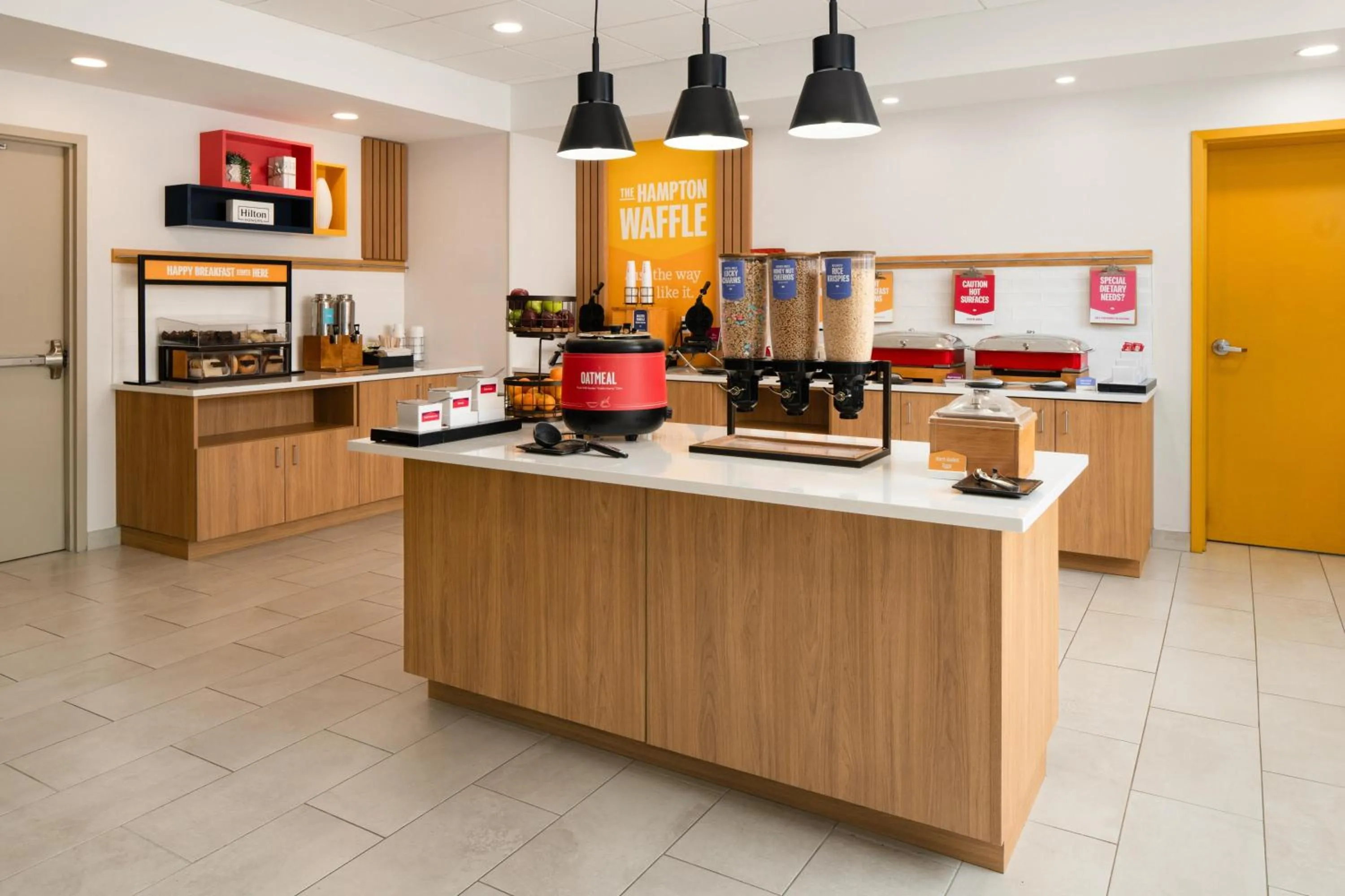 Breakfast in Hampton Inn Neptune