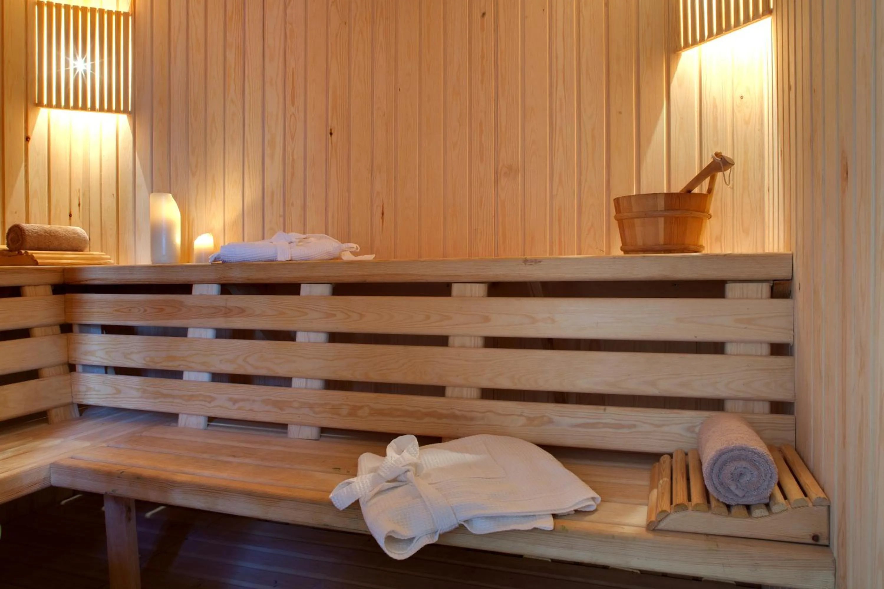 Sauna in Palais de l'O - Maison d'hôtes