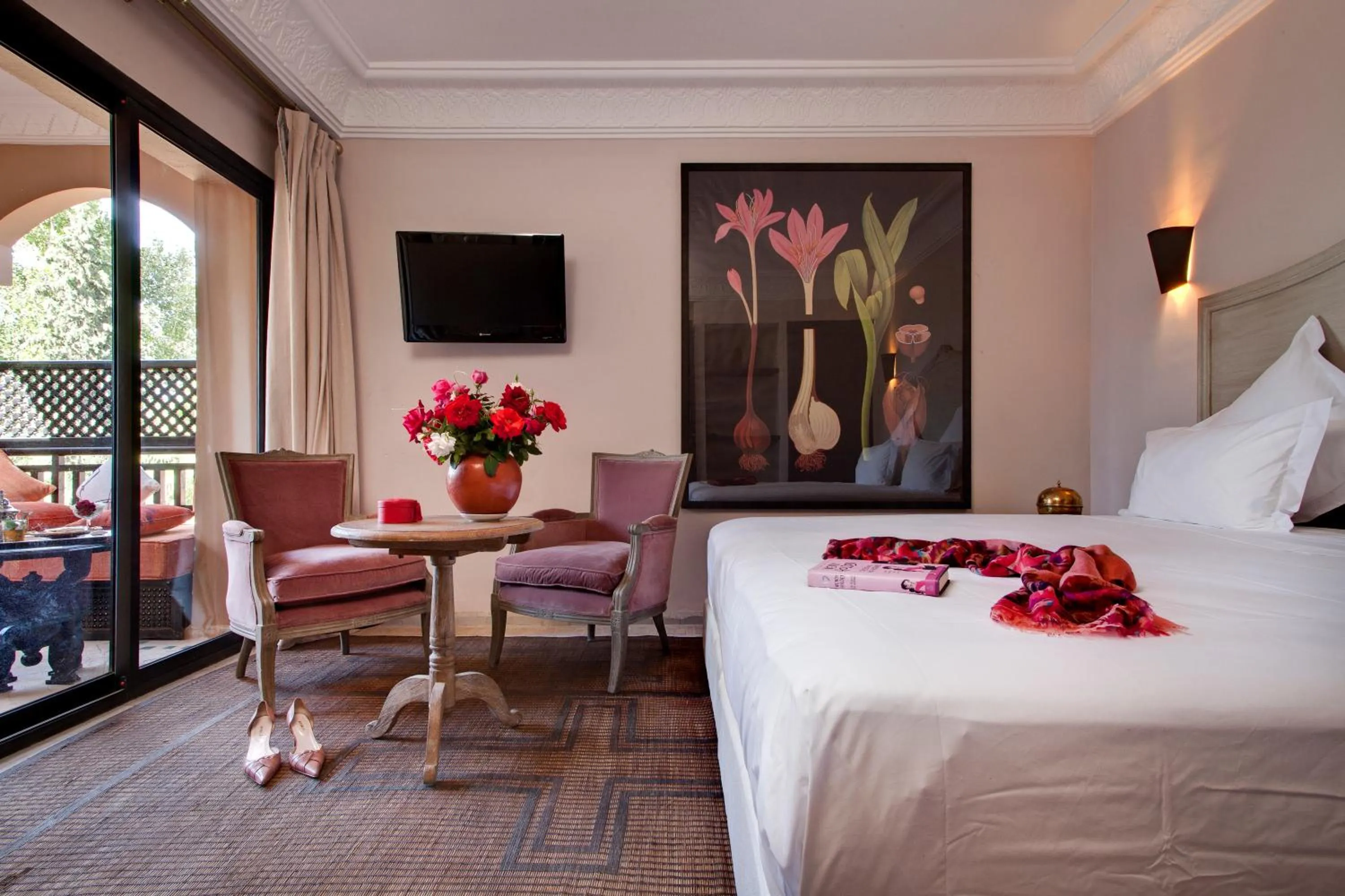 Bed in Palais de l'O - Maison d'hôtes