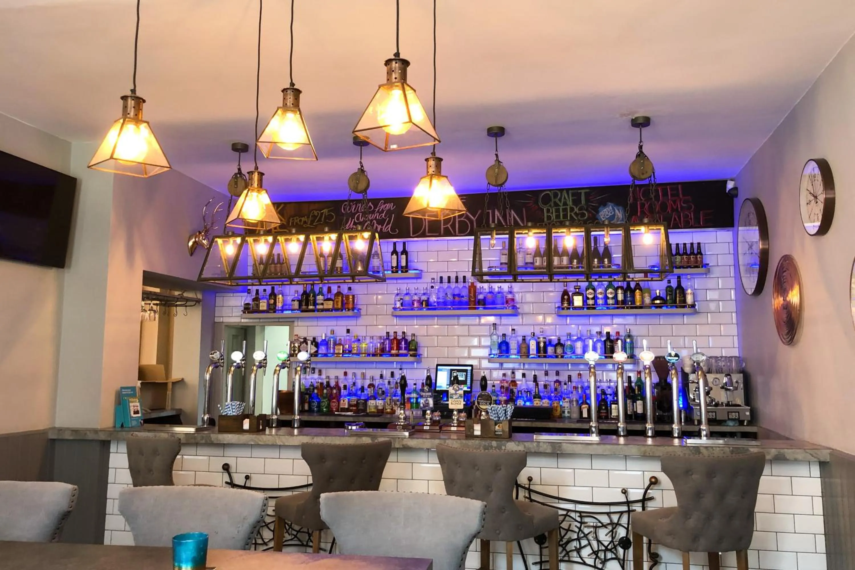 Lounge or bar in The Derby Hotel