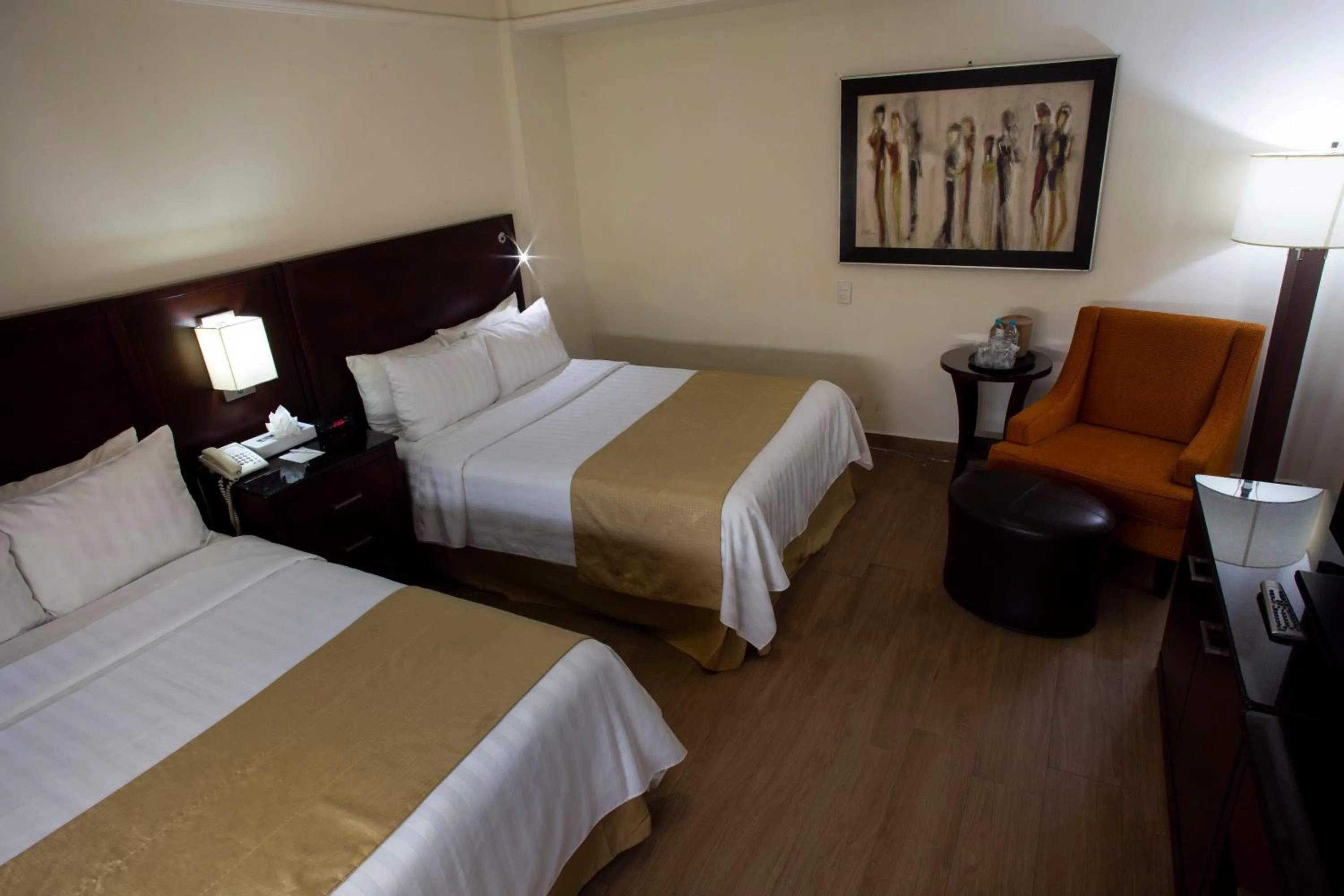 Bed in Best Western Centro Monterrey