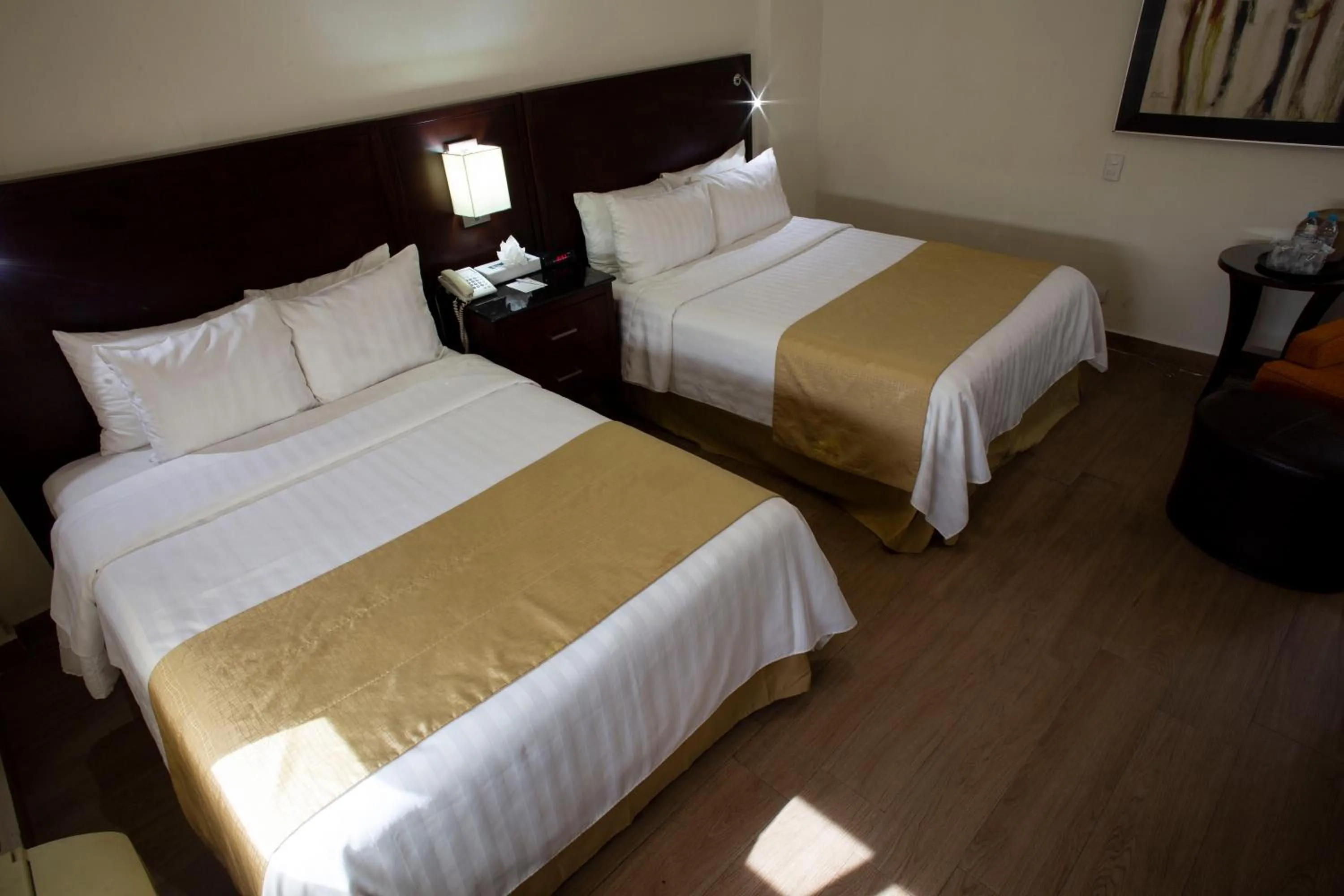 Bed in Best Western Centro Monterrey