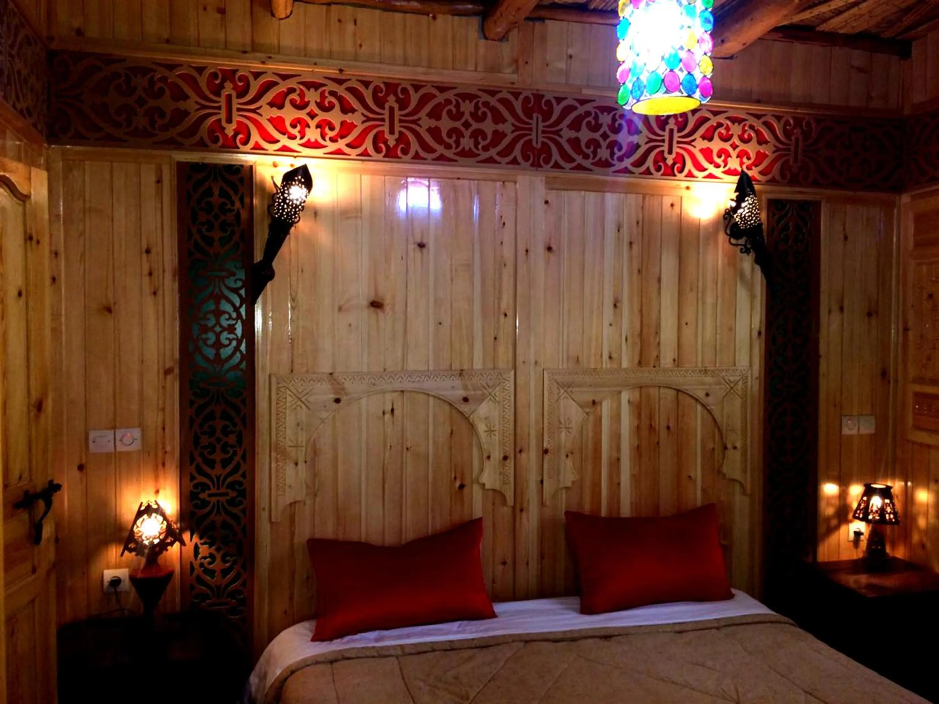 Bed in Gite Tizi Mizik