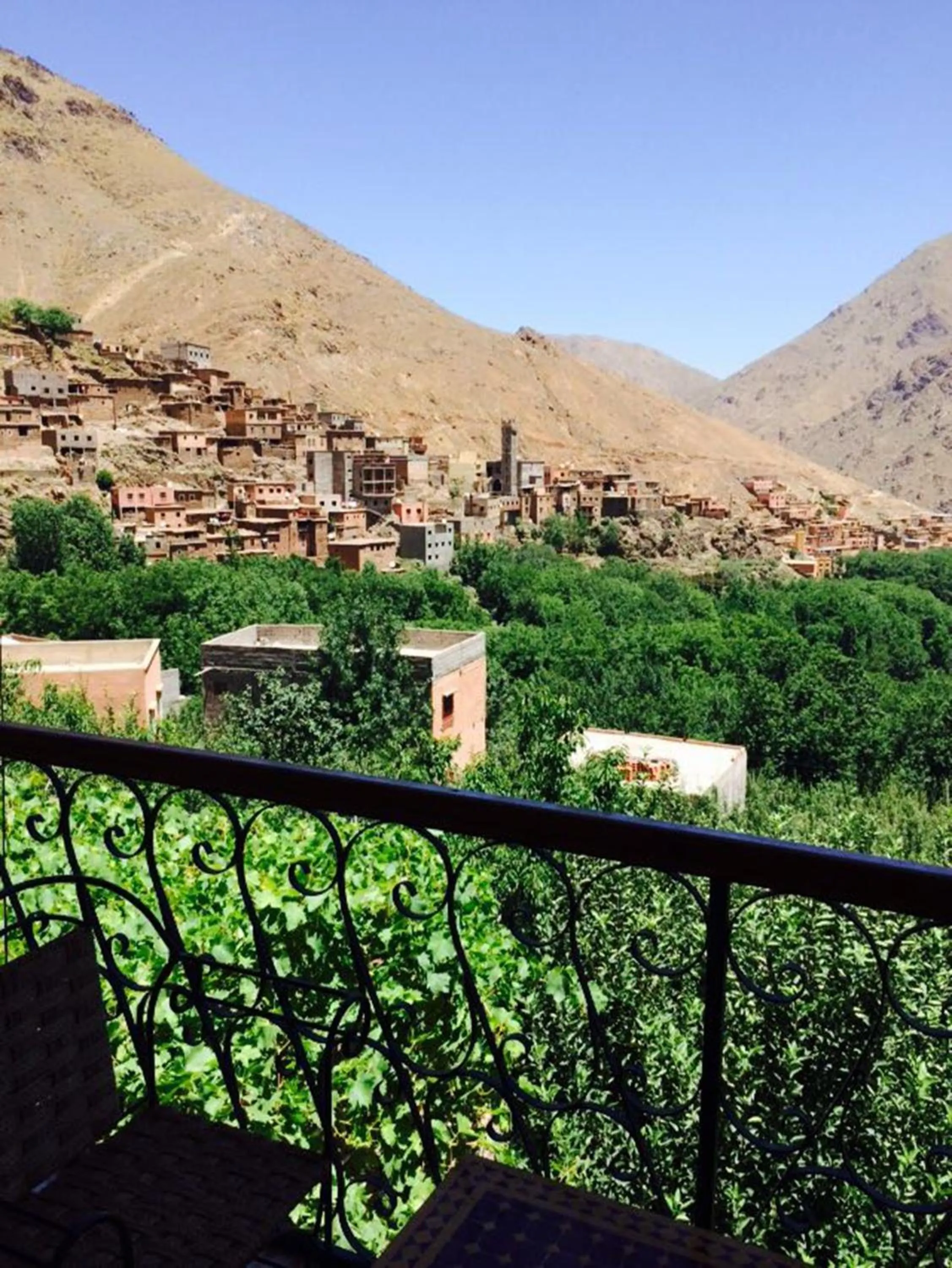 Balcony/Terrace in Gite Tizi Mizik