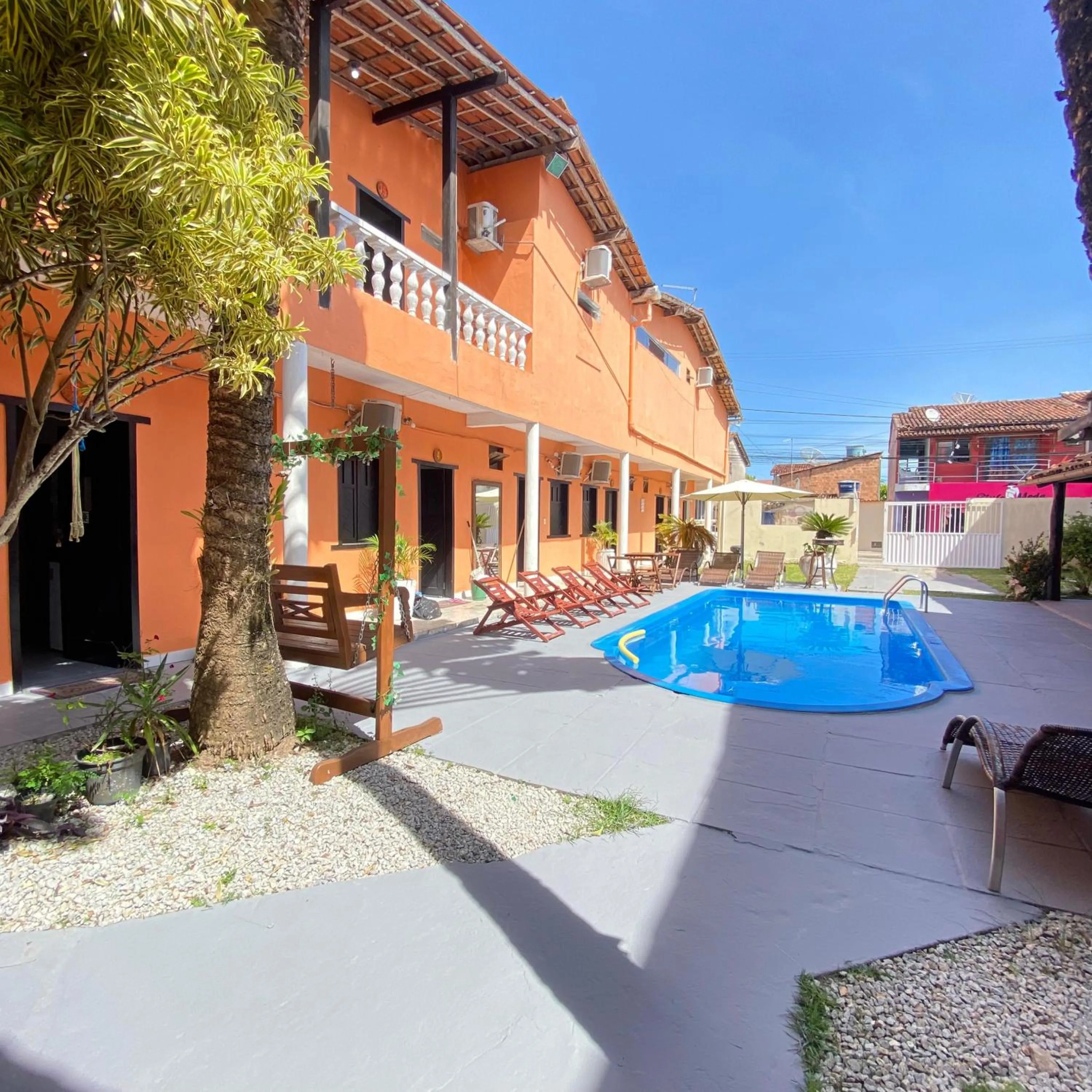 Swimming pool in Pousada Doce Abiu