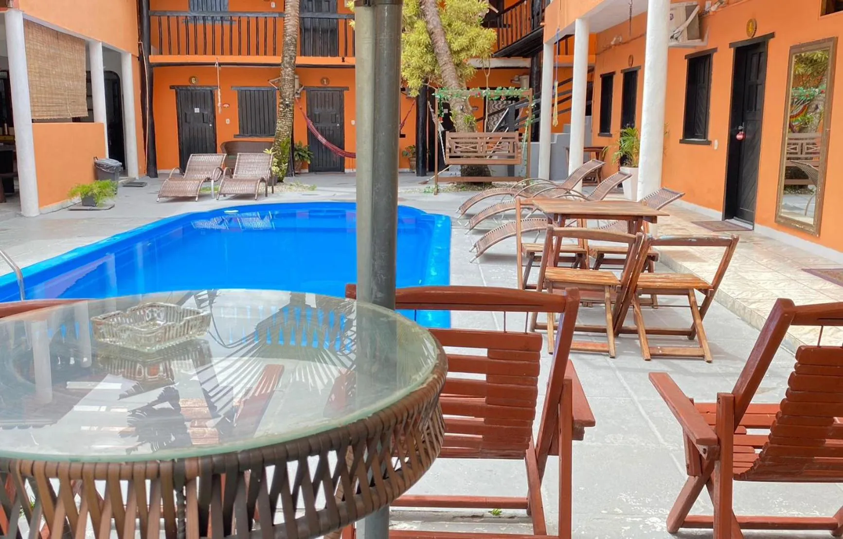 Swimming pool in Pousada Doce Abiu