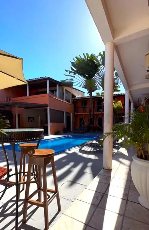 Swimming pool in Pousada Doce Abiu