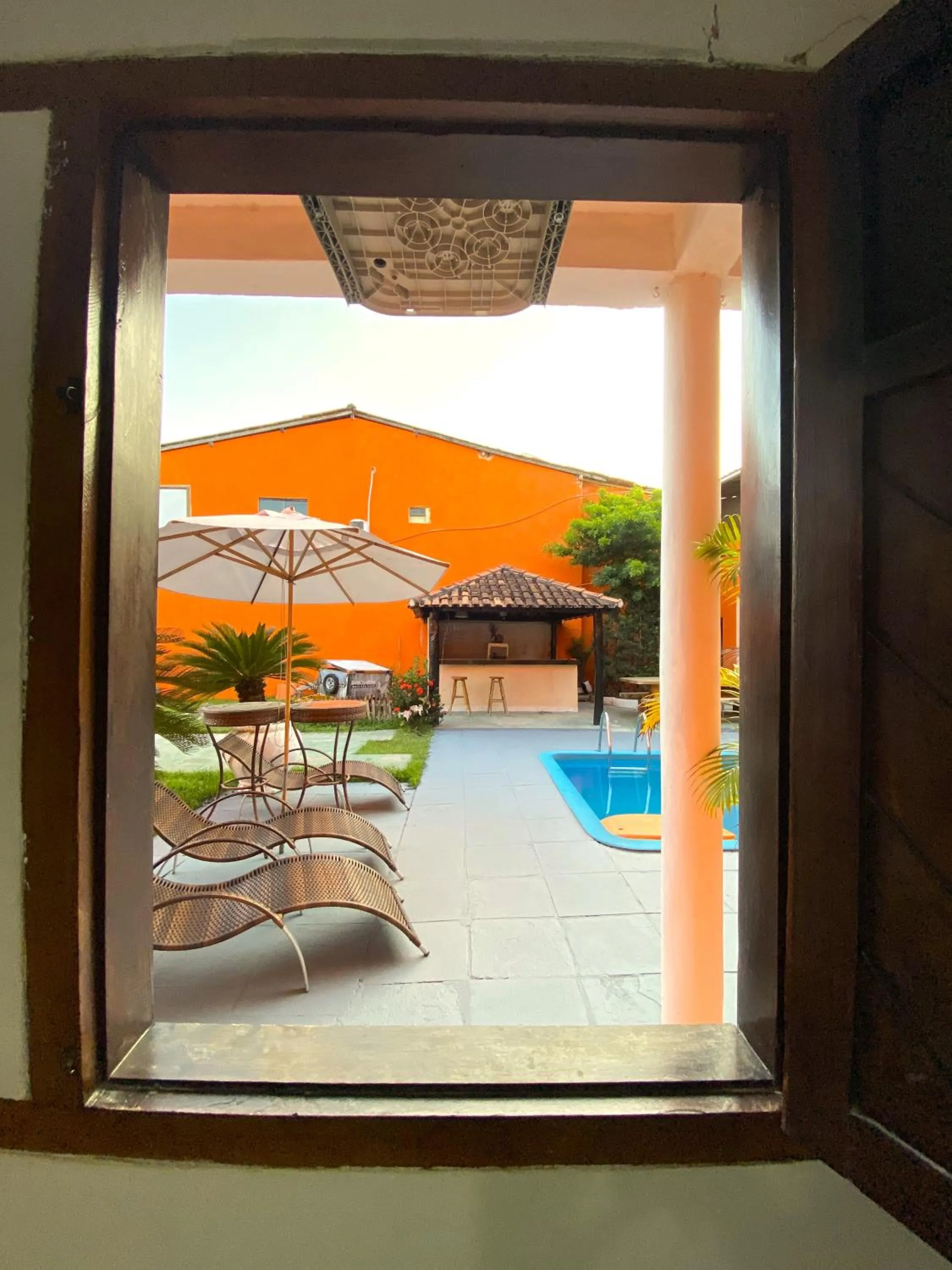 Swimming pool in Pousada Doce Abiu