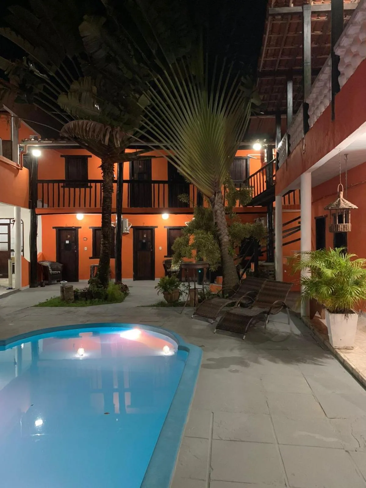 Swimming pool in Pousada Doce Abiu