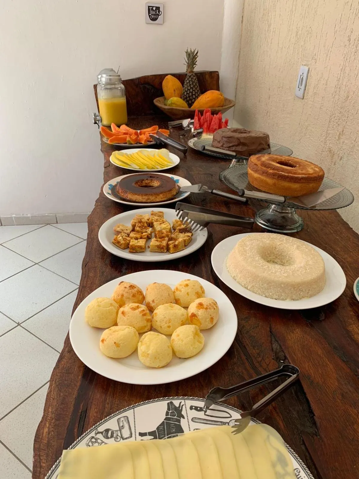 Breakfast in Pousada Doce Abiu