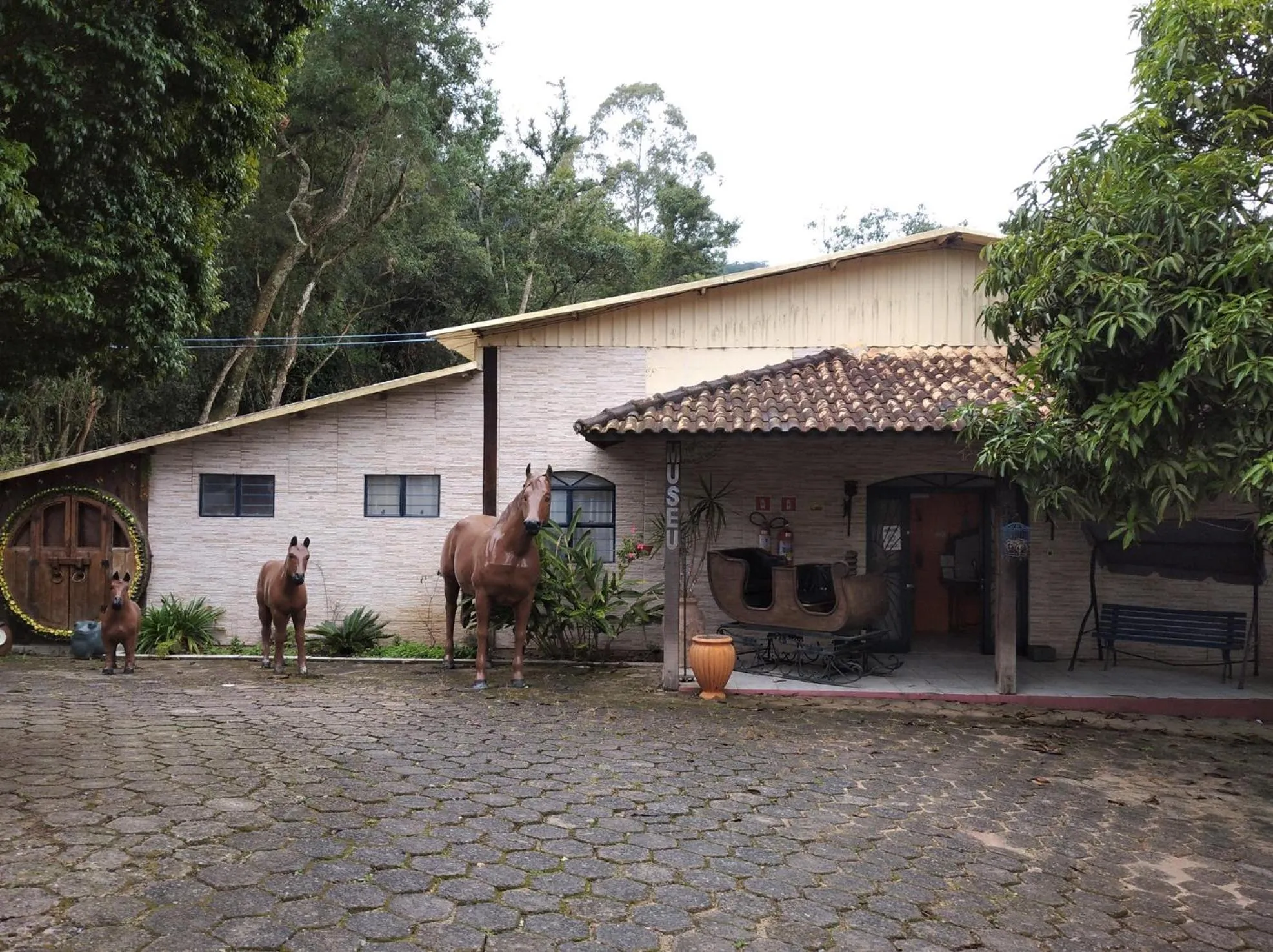 Property building in Pousada Juriti - Eco Hotel