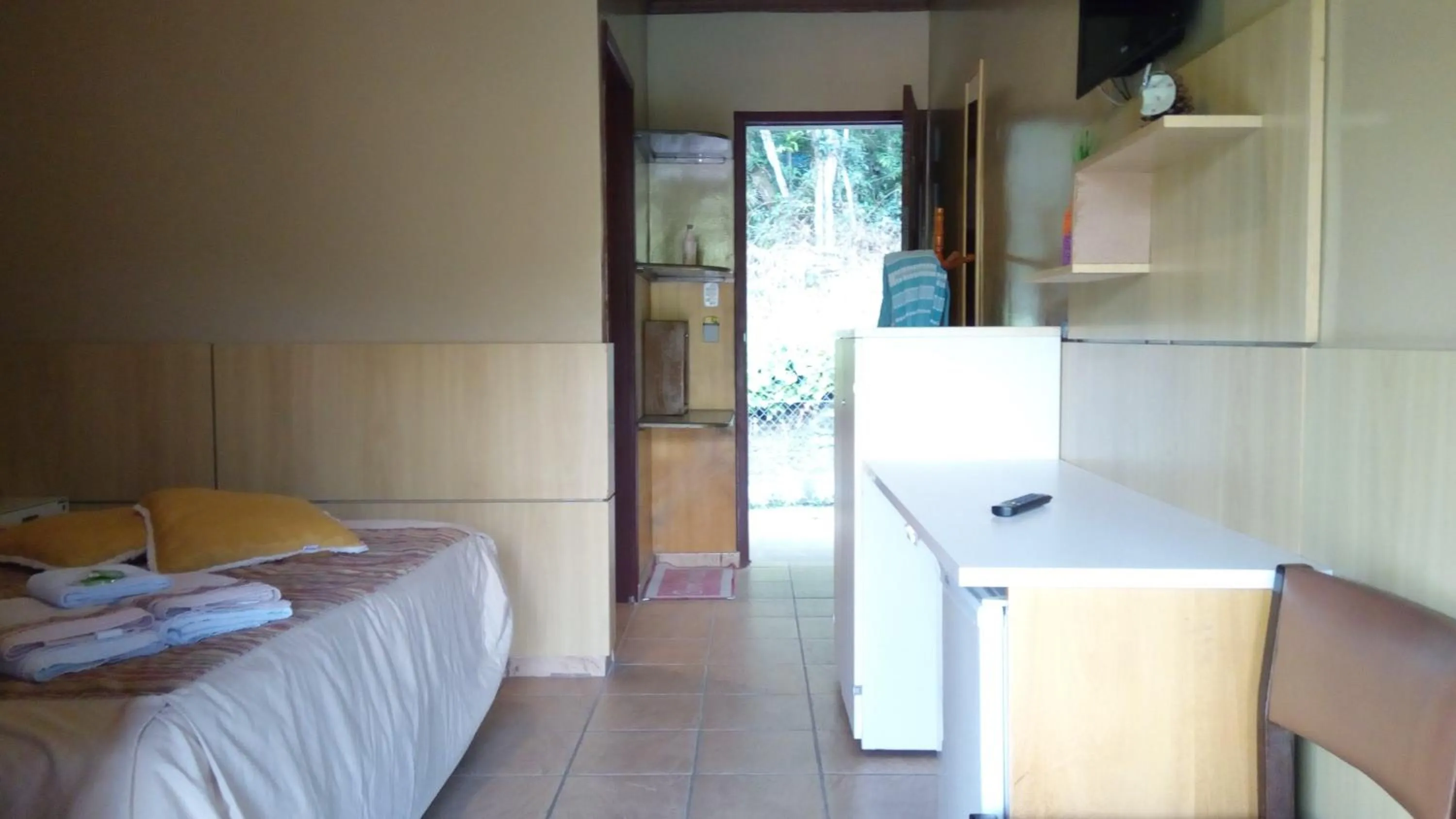 Bed in Pousada Juriti - Eco Hotel