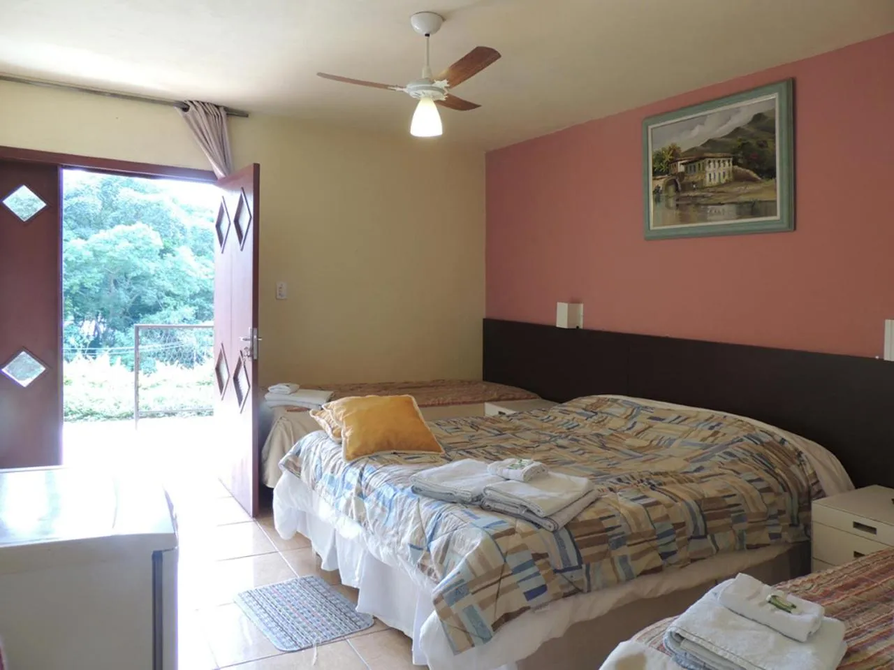 Bed in Pousada Juriti - Eco Hotel